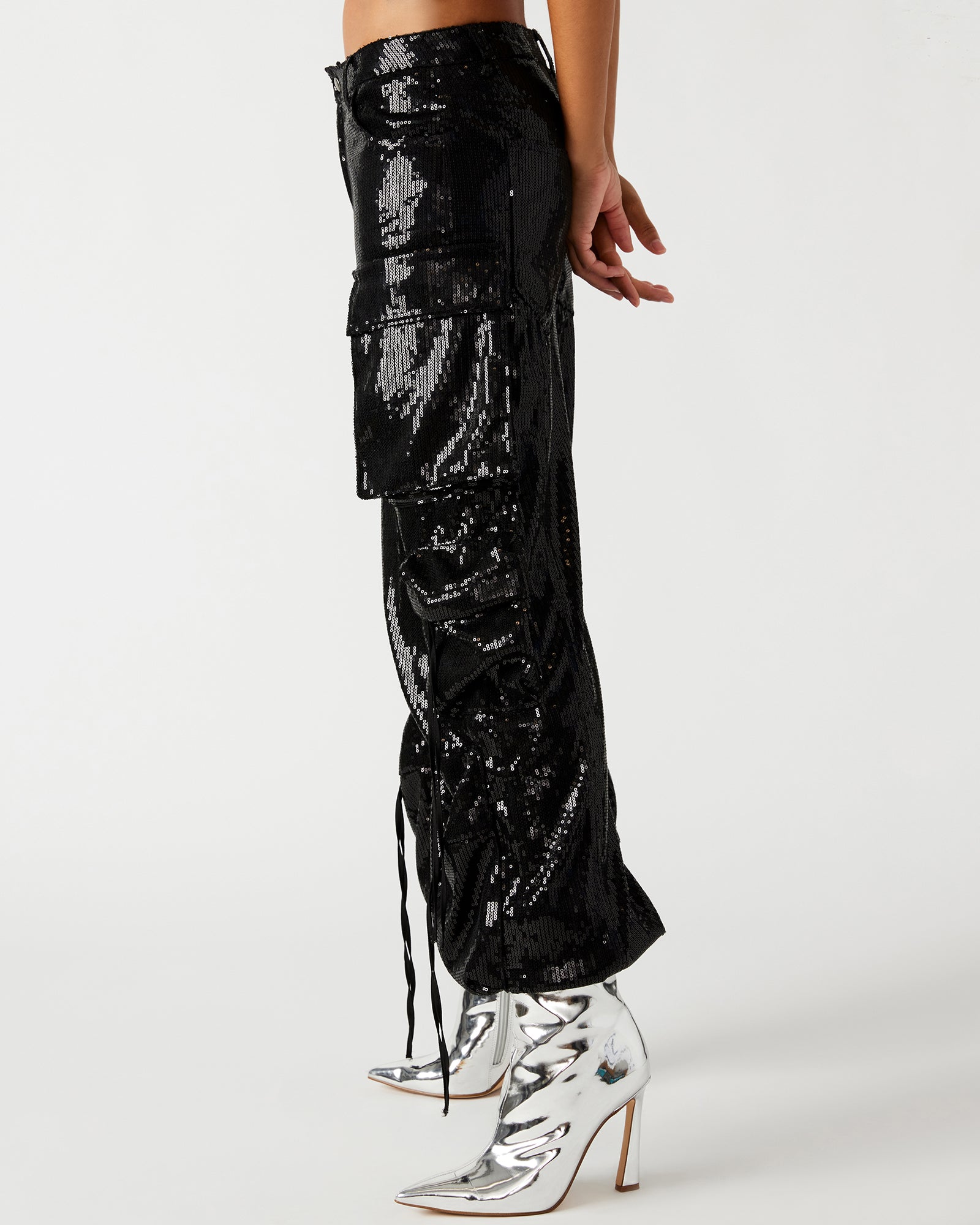 DUO SEQUIN PANT BLACK - SM REBOOTED - Image 4