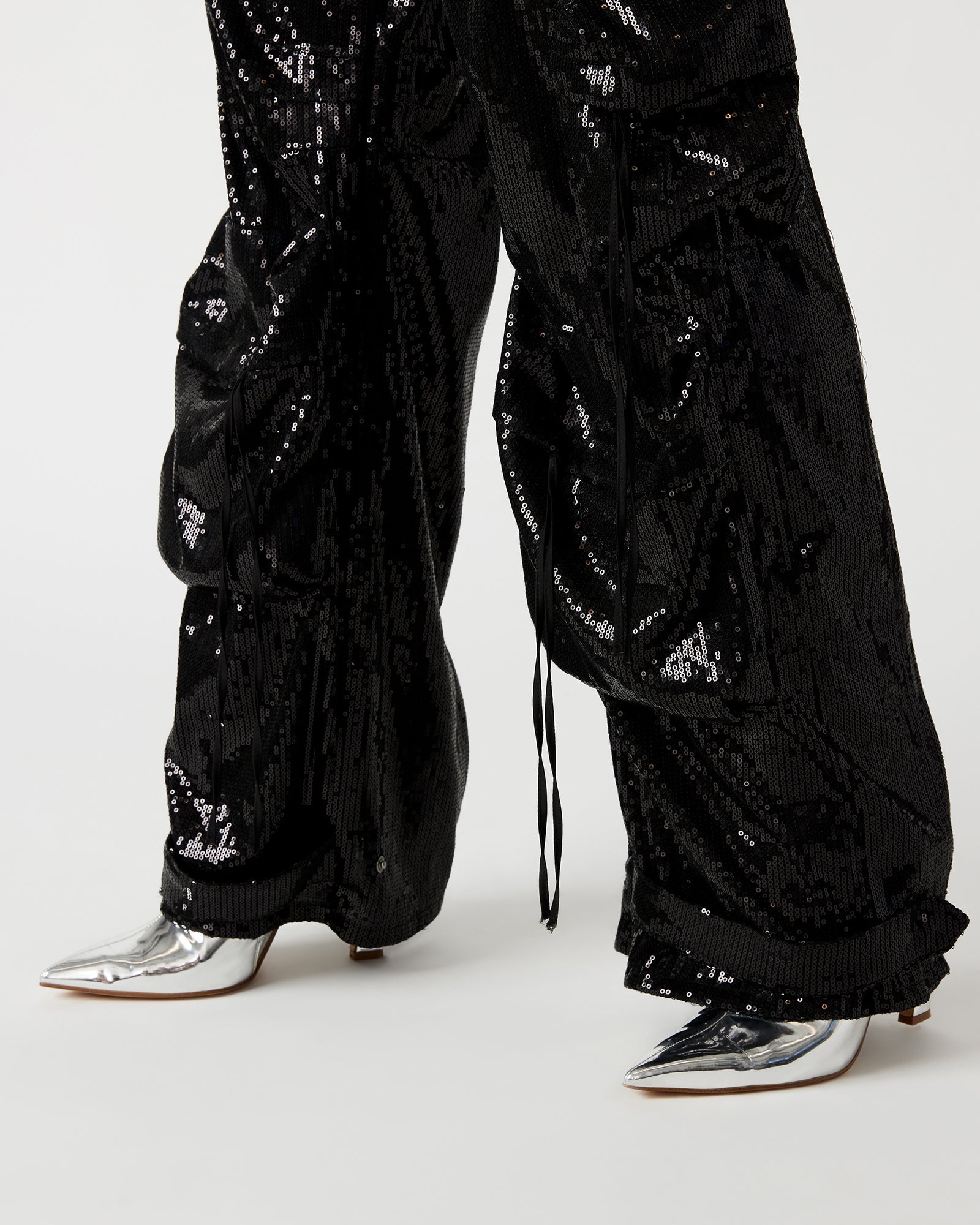 DUO SEQUIN PANT BLACK - SM REBOOTED - Image 6