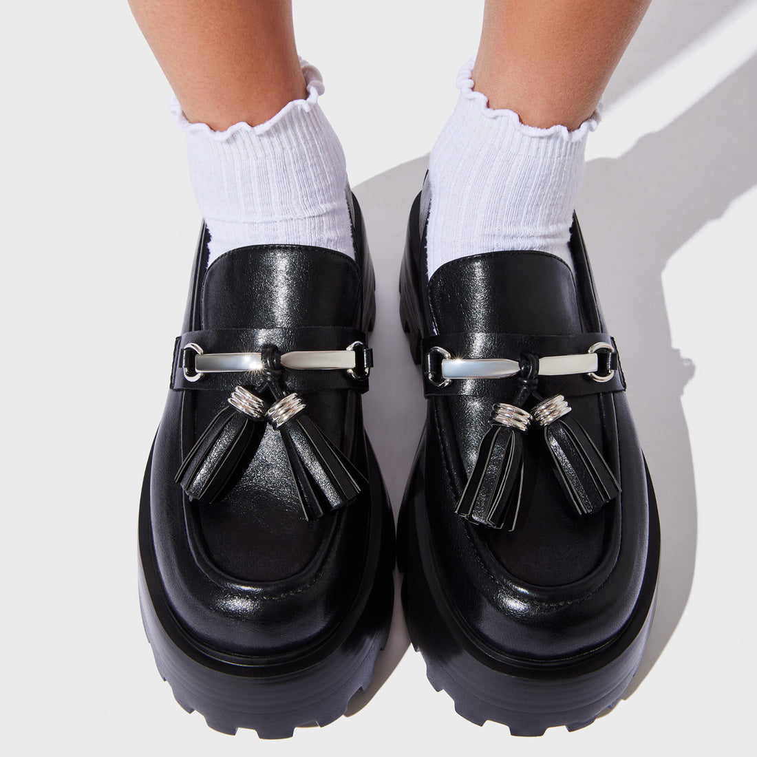 LETTUCE EDGE ANKLET WHITE - Image 3