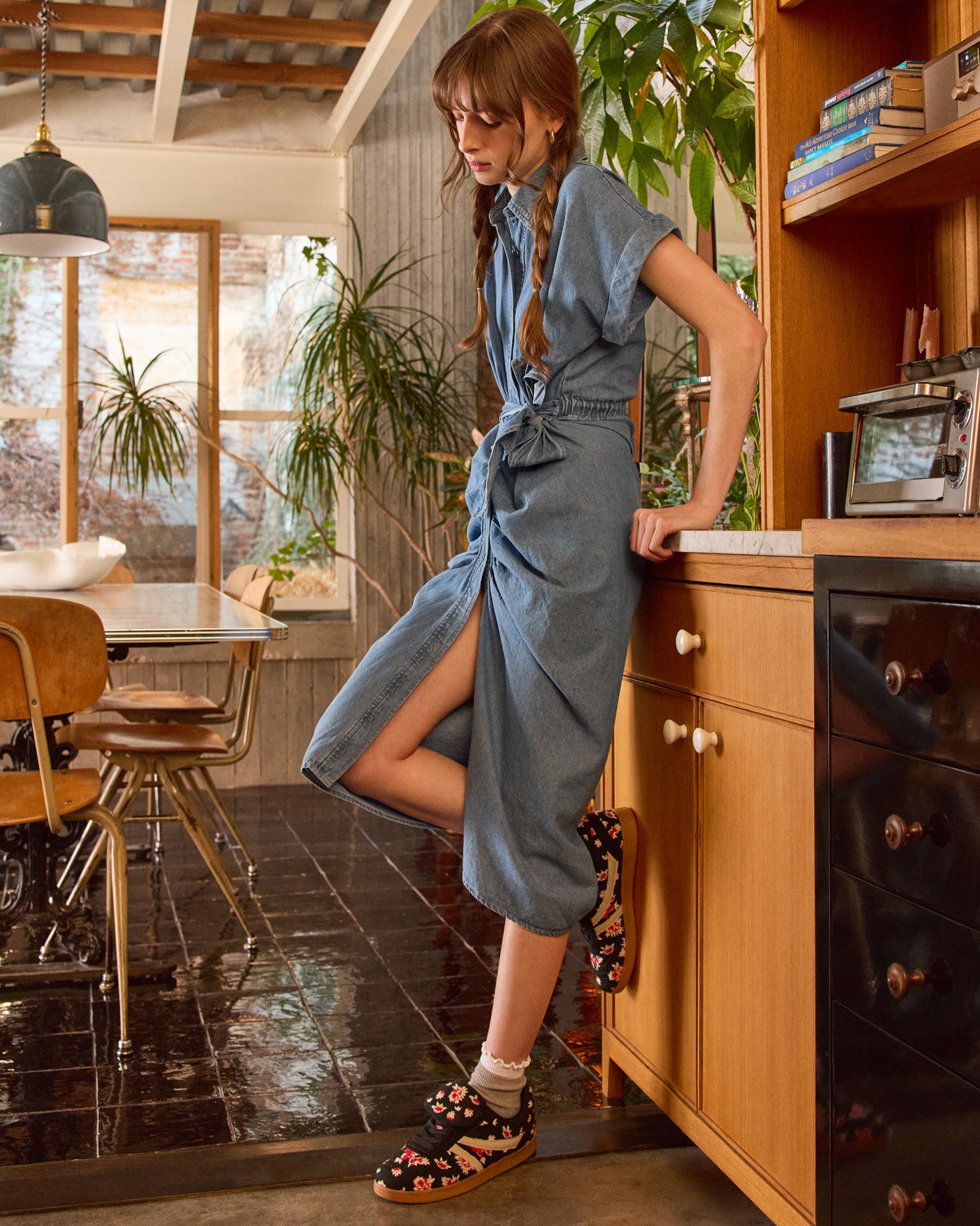 TORI DENIM DRESS - Image 7