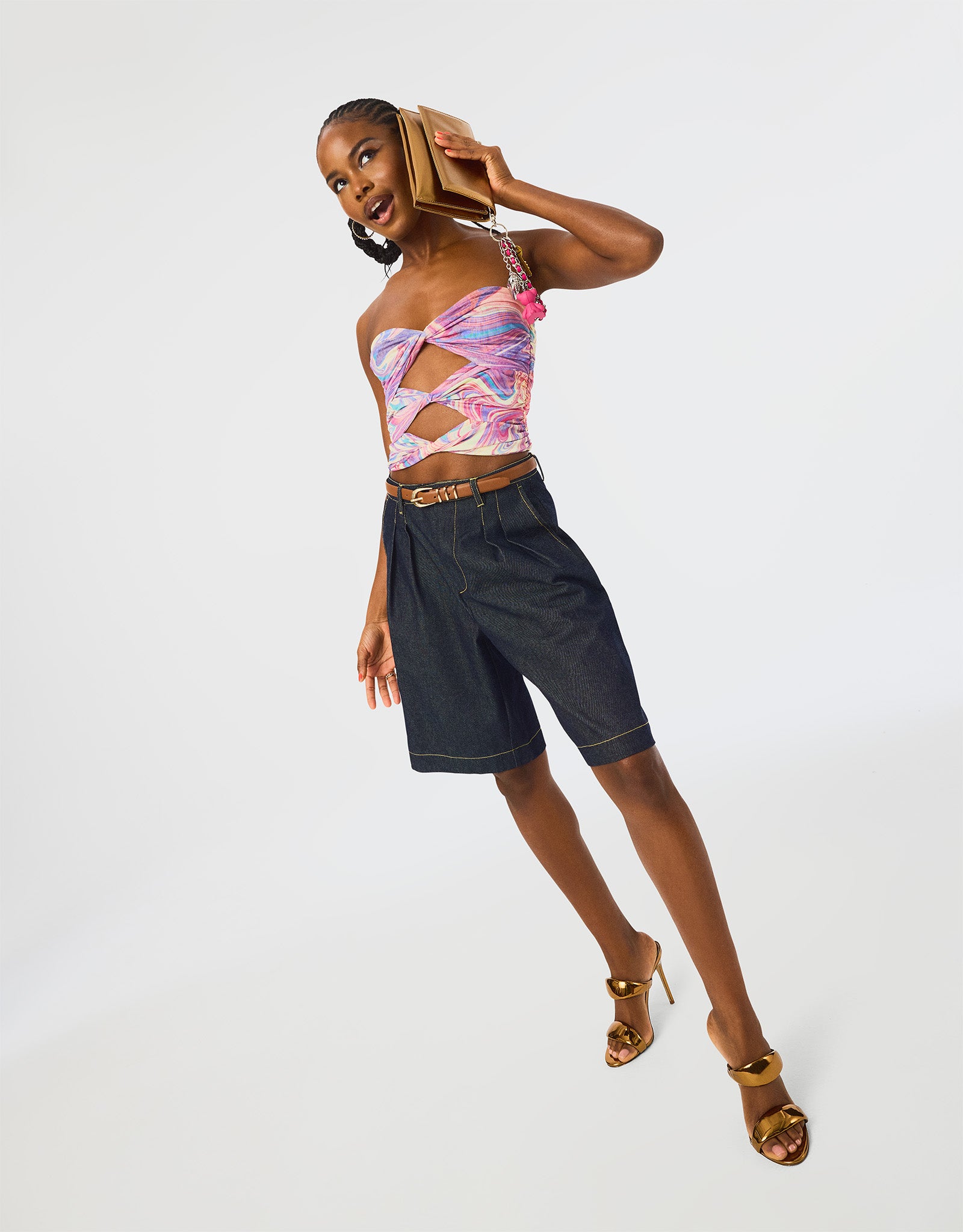 IVANA DENIM SHORTS - Image 7