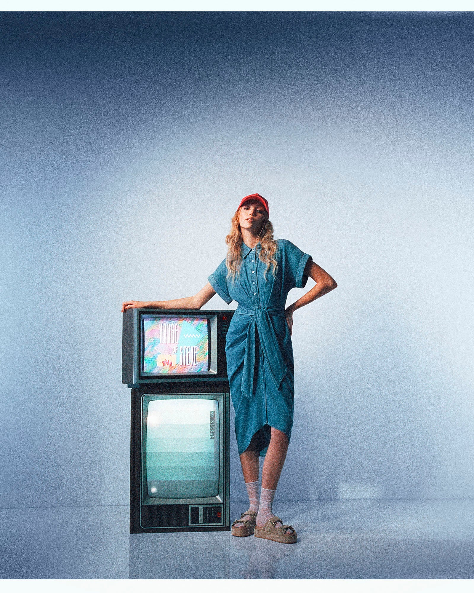 TORI DENIM DRESS - Image 6