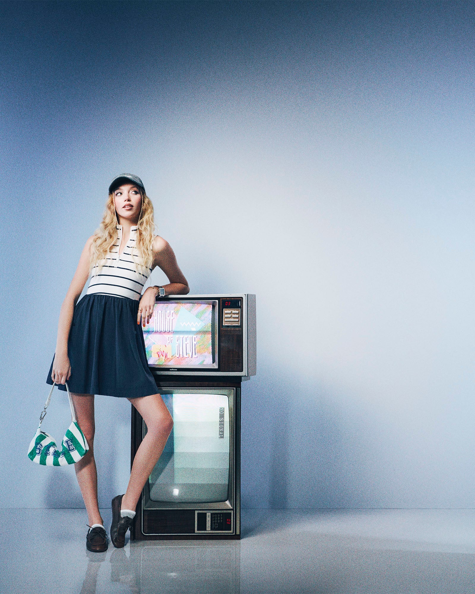 EMERSYN BEADED BAG GREEN MULTI - Image 8