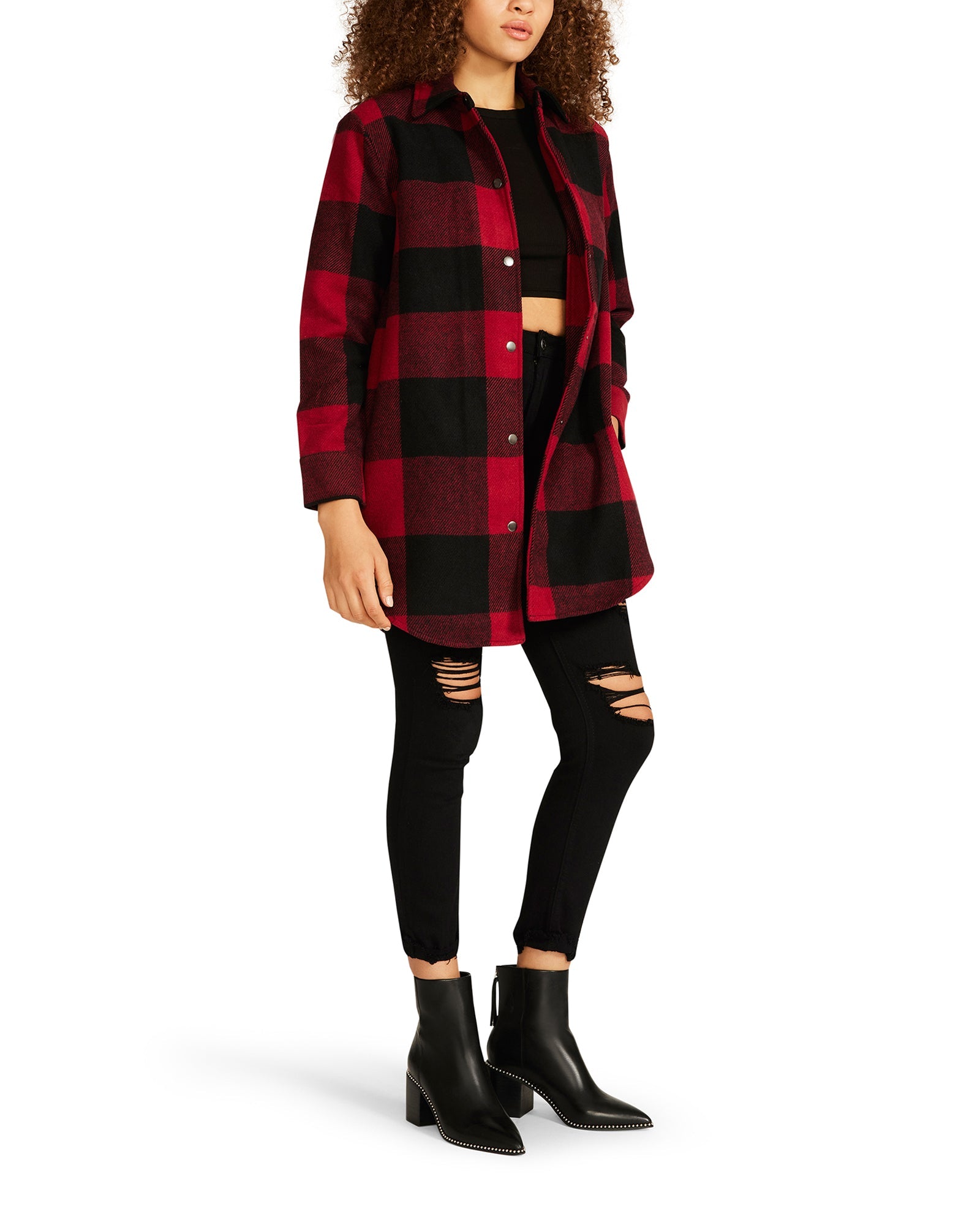 ELDRIDGE PLAID COAT RED - SM REBOOTED - Image 2