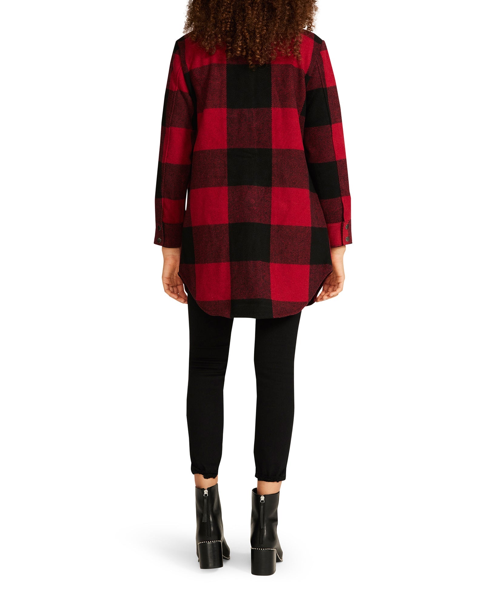 ELDRIDGE PLAID COAT RED - SM REBOOTED - Image 3