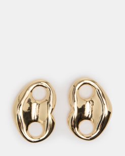 MARINER STUD EARRINGS GOLD