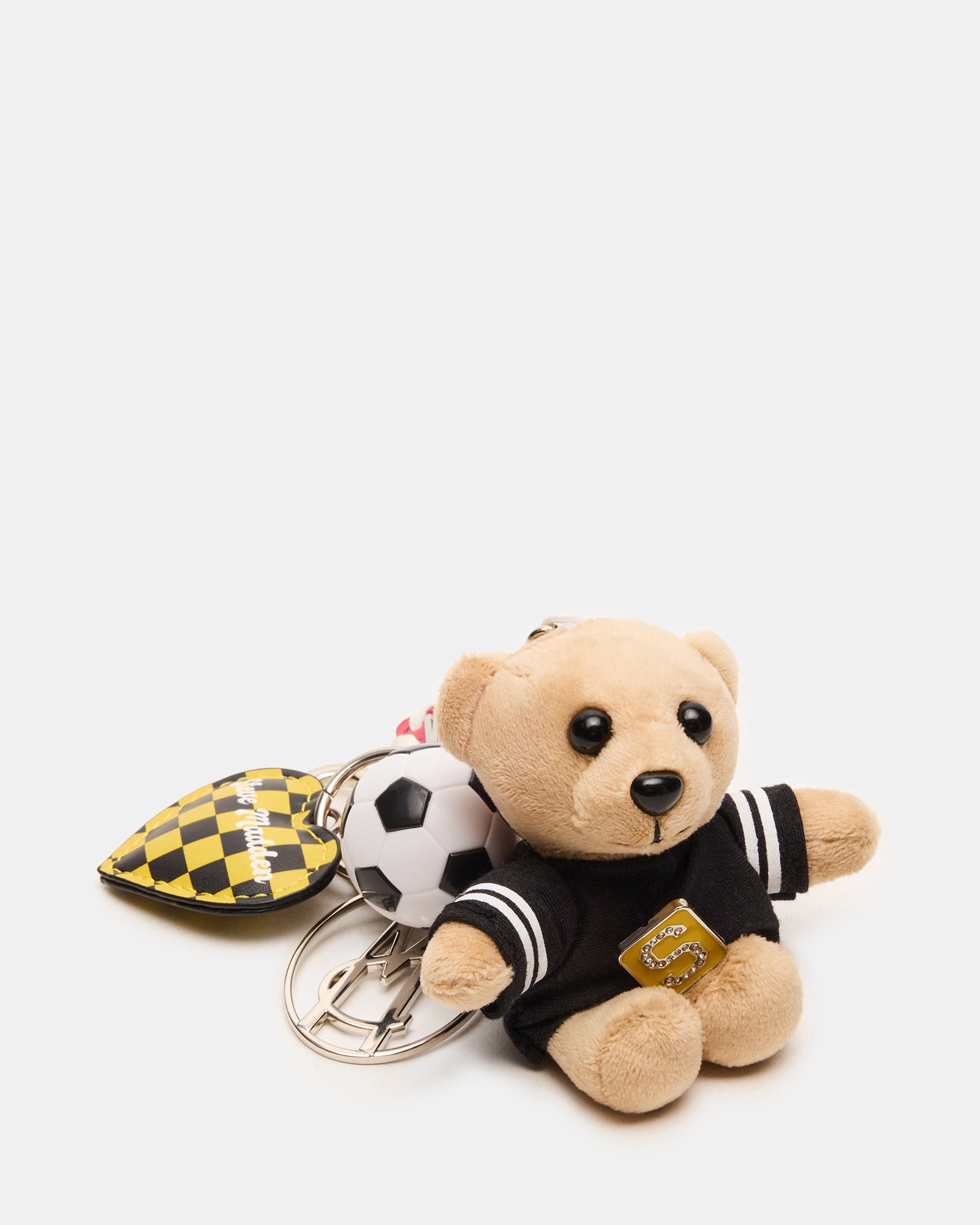 GOAL BAG CHARM BLACK/YELLOW - Image 3
