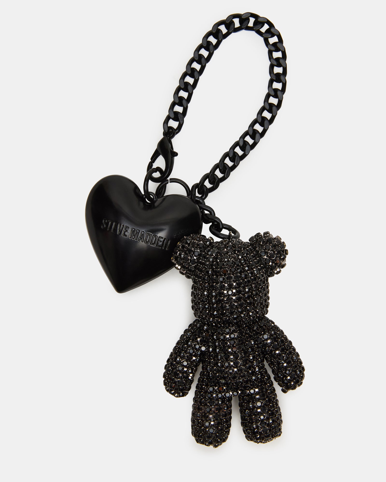 TEDDY BAG CHARM BLACK - Image 3