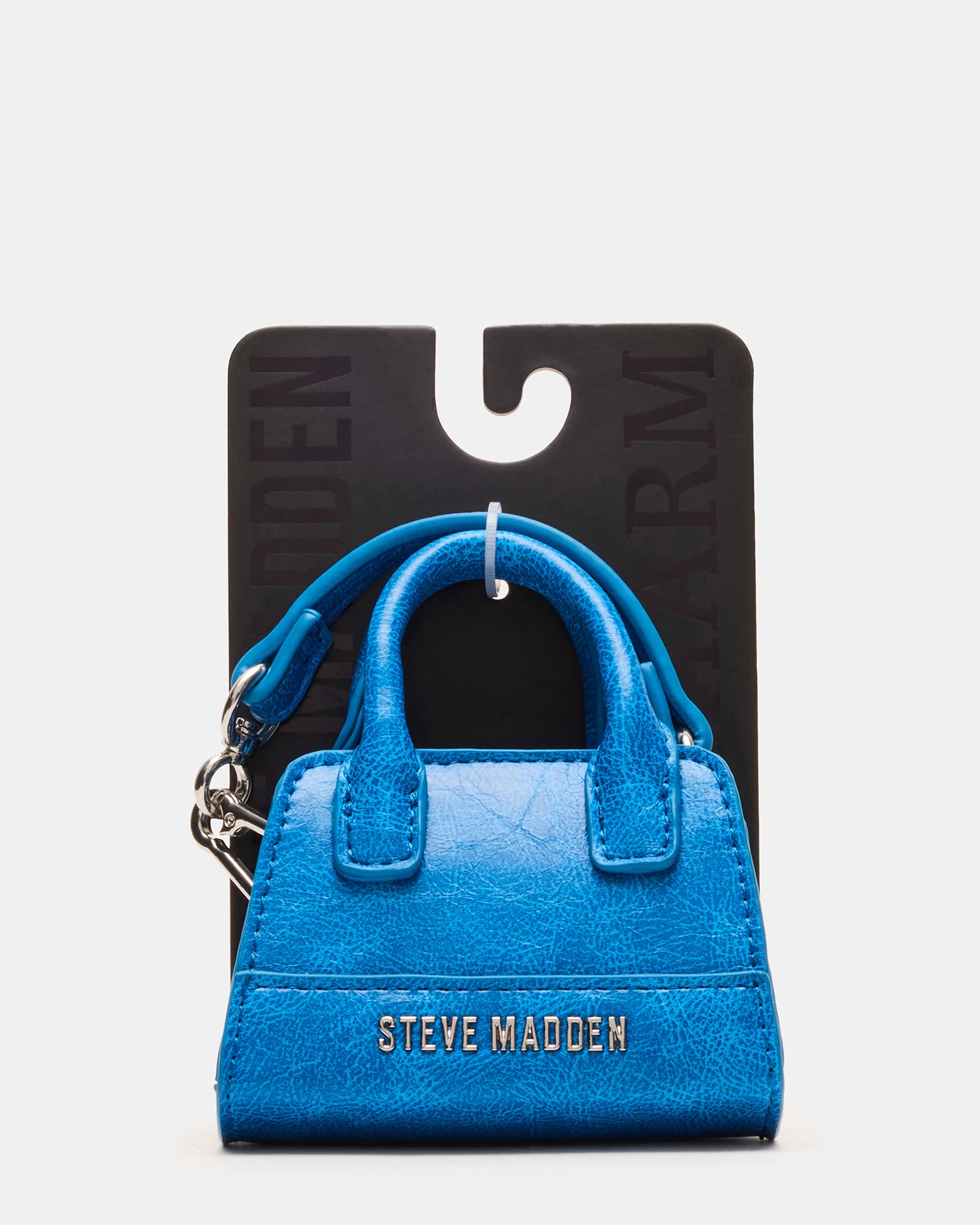 MICRO TOTE BAG CHARM BLUE - Image 6