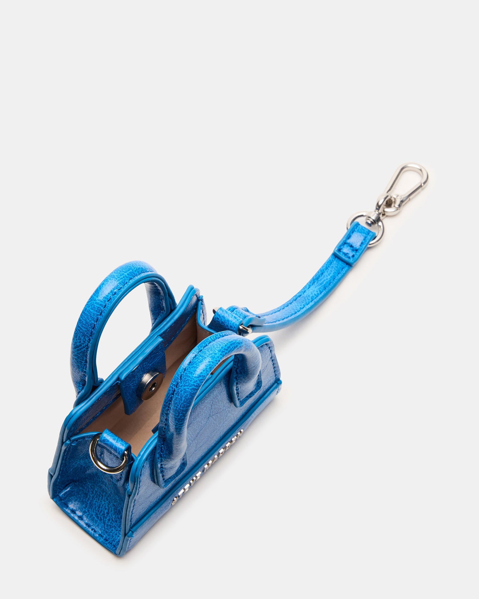 MICRO TOTE BAG CHARM BLUE - Image 4