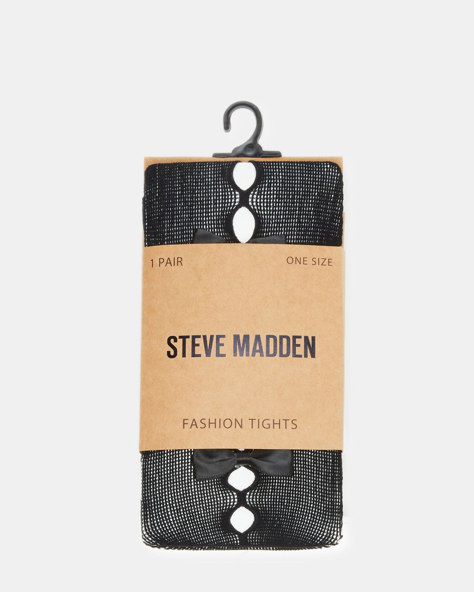 FISHNET BOW TIGHTS BLACK - Image 2