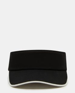 EMBROIDERED VISOR BLACK