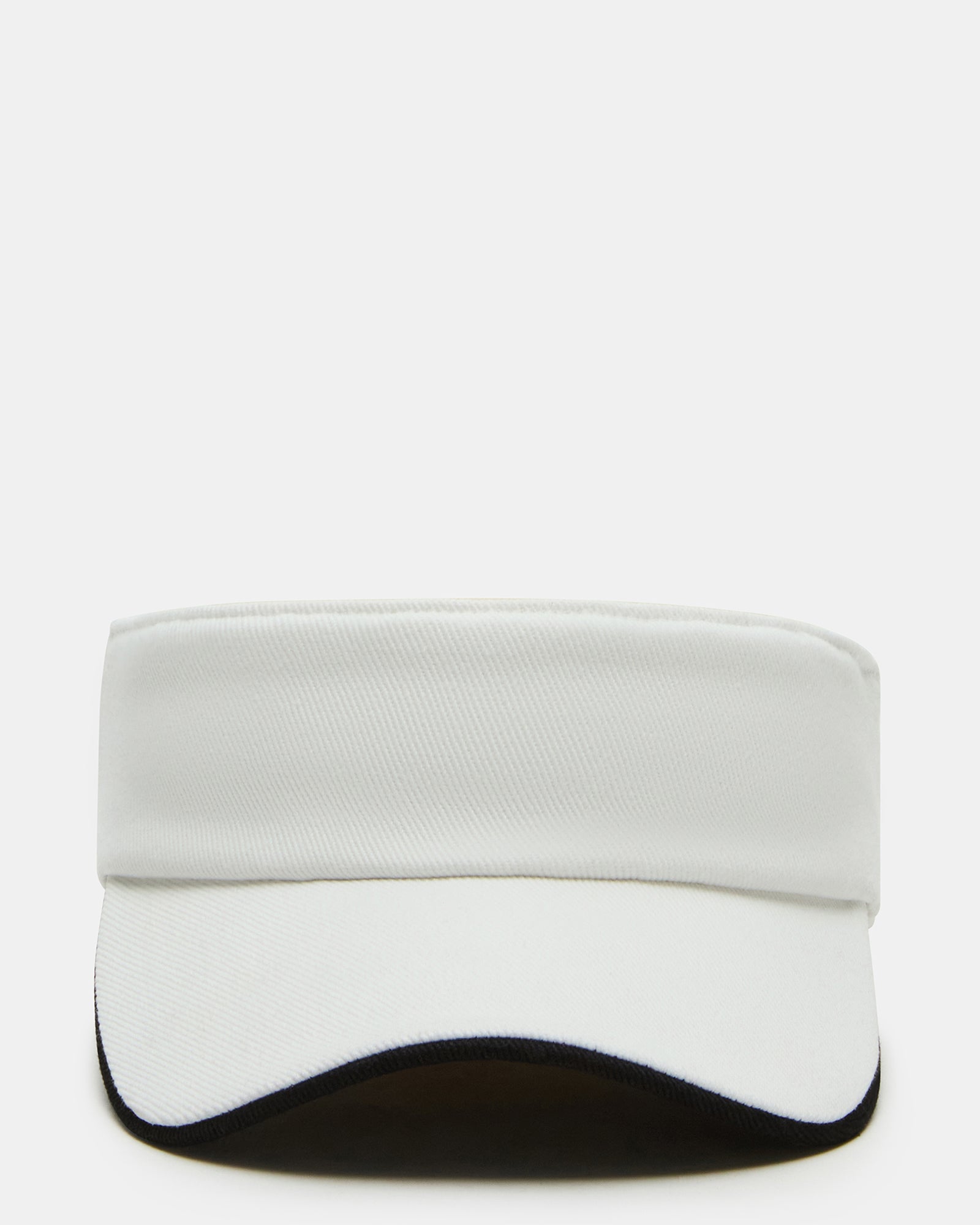 EMBROIDERED VISOR WHITE