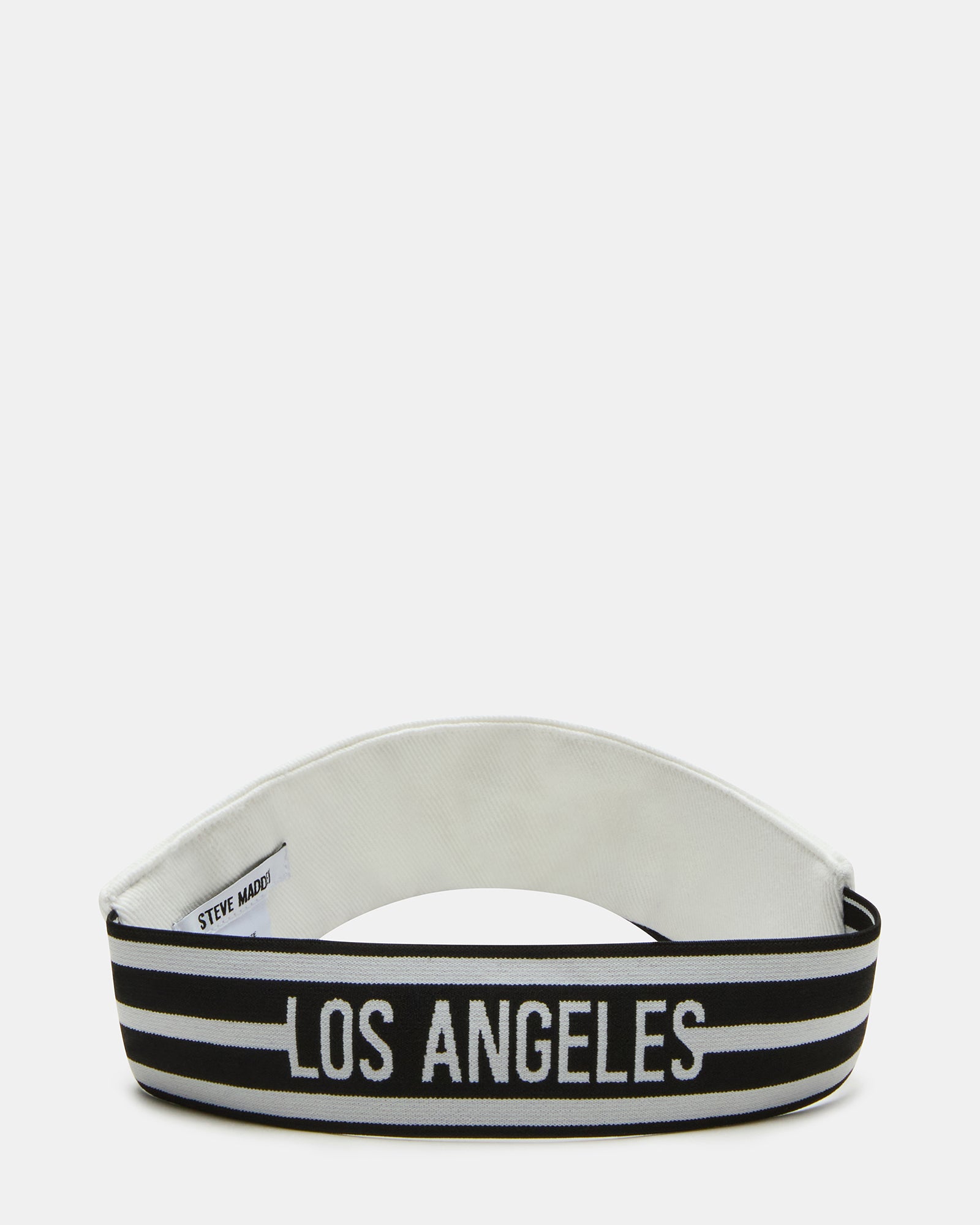 EMBROIDERED VISOR WHITE - Image 3