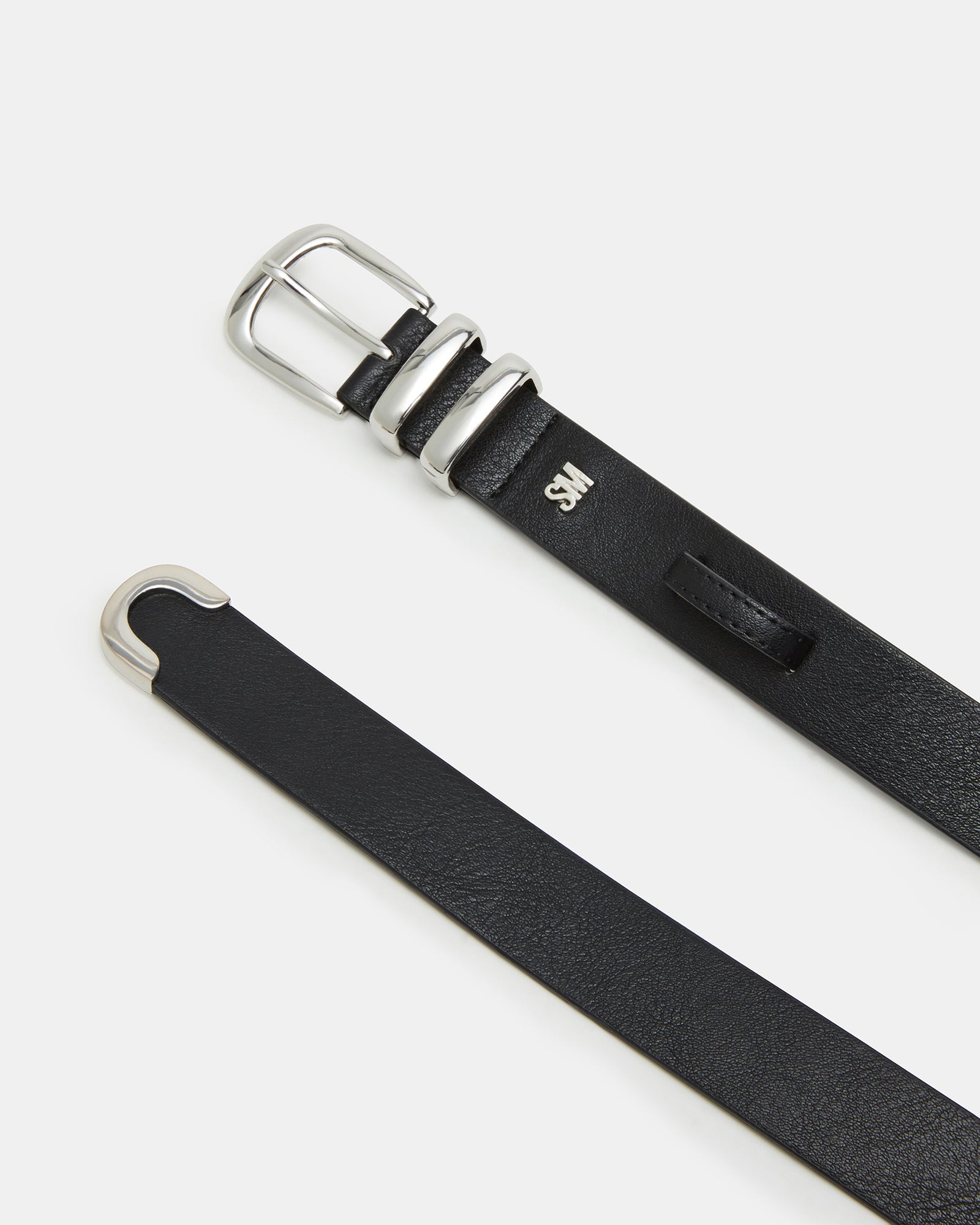 TEXTURED BELT BLACK - Image 2