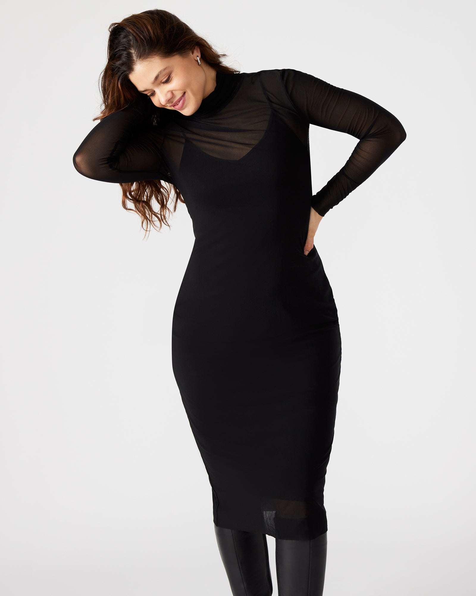 VIVIENNE DRESS BLACK - Image 2