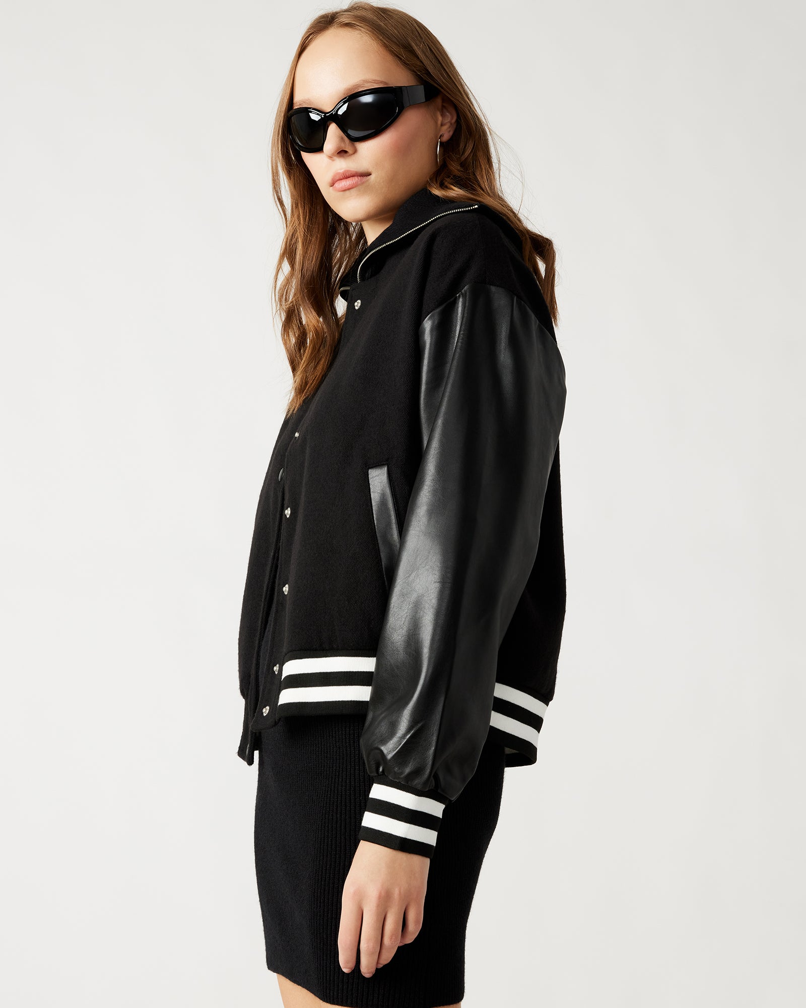ALEXANDRA JACKET BLACK/BLACK - Image 3