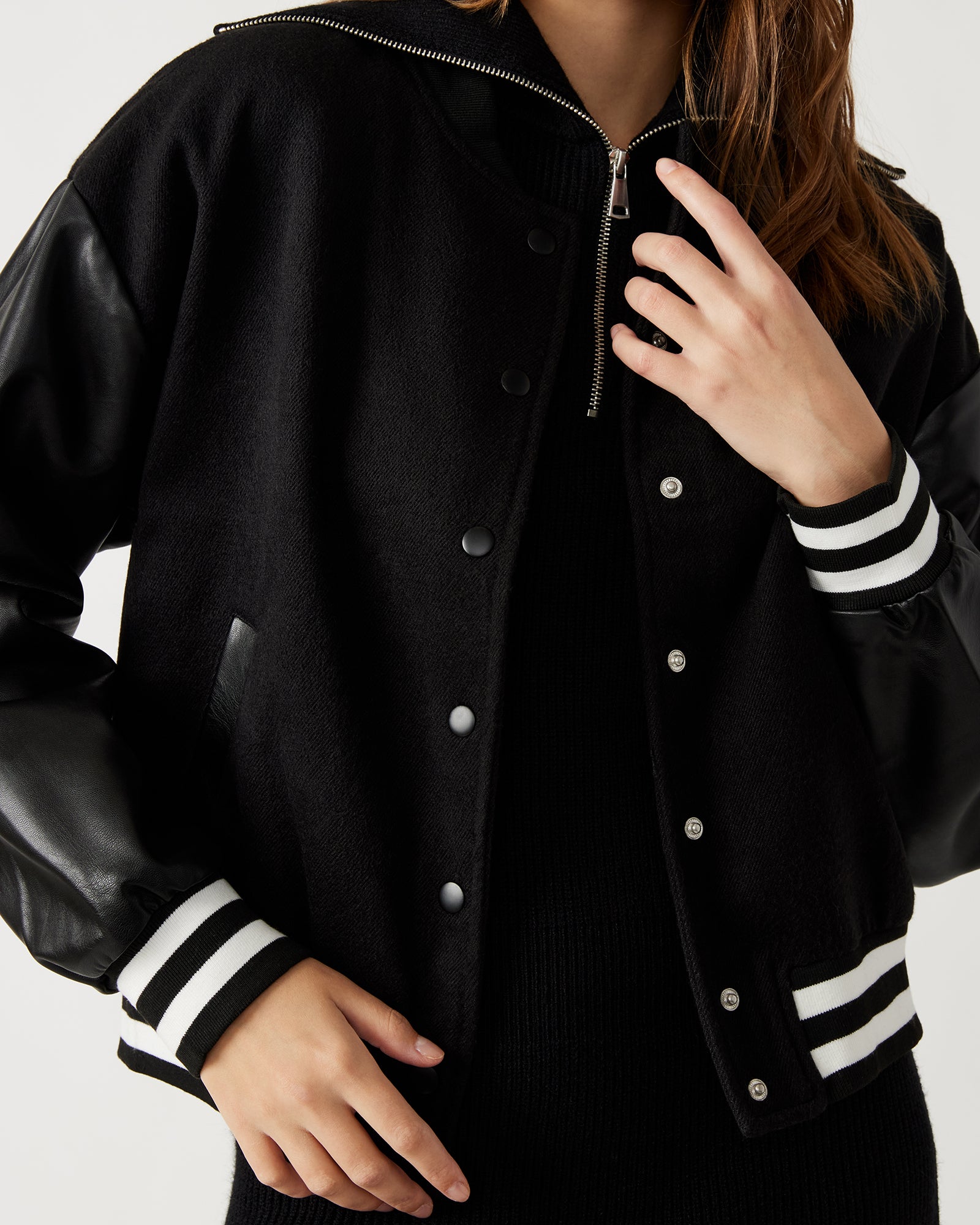 ALEXANDRA JACKET BLACK/BLACK - Image 5