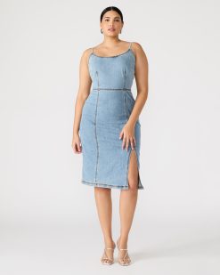 GISELLE DENIM DRESS