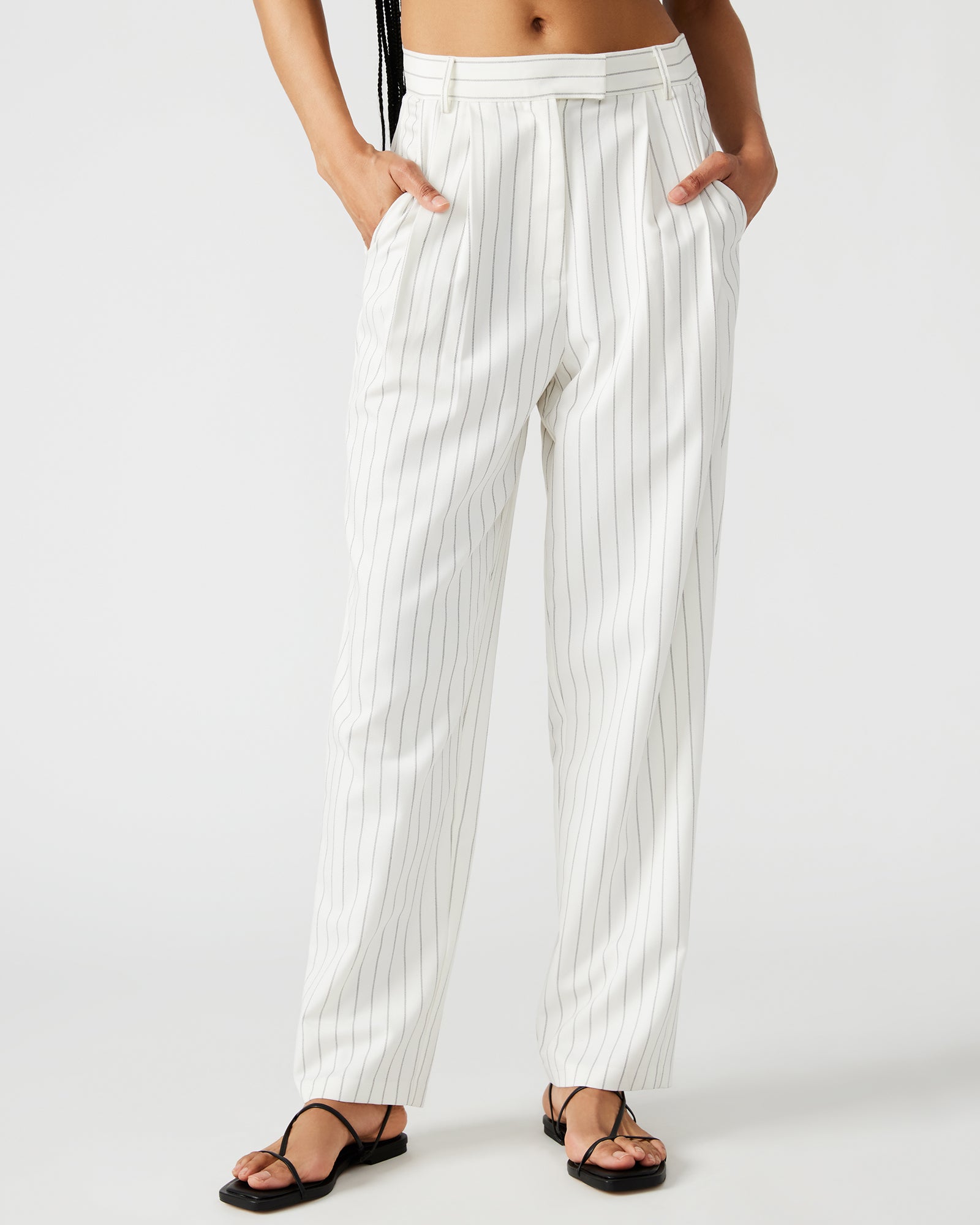 RUMI PANT WHITE/BLACK - Image 2