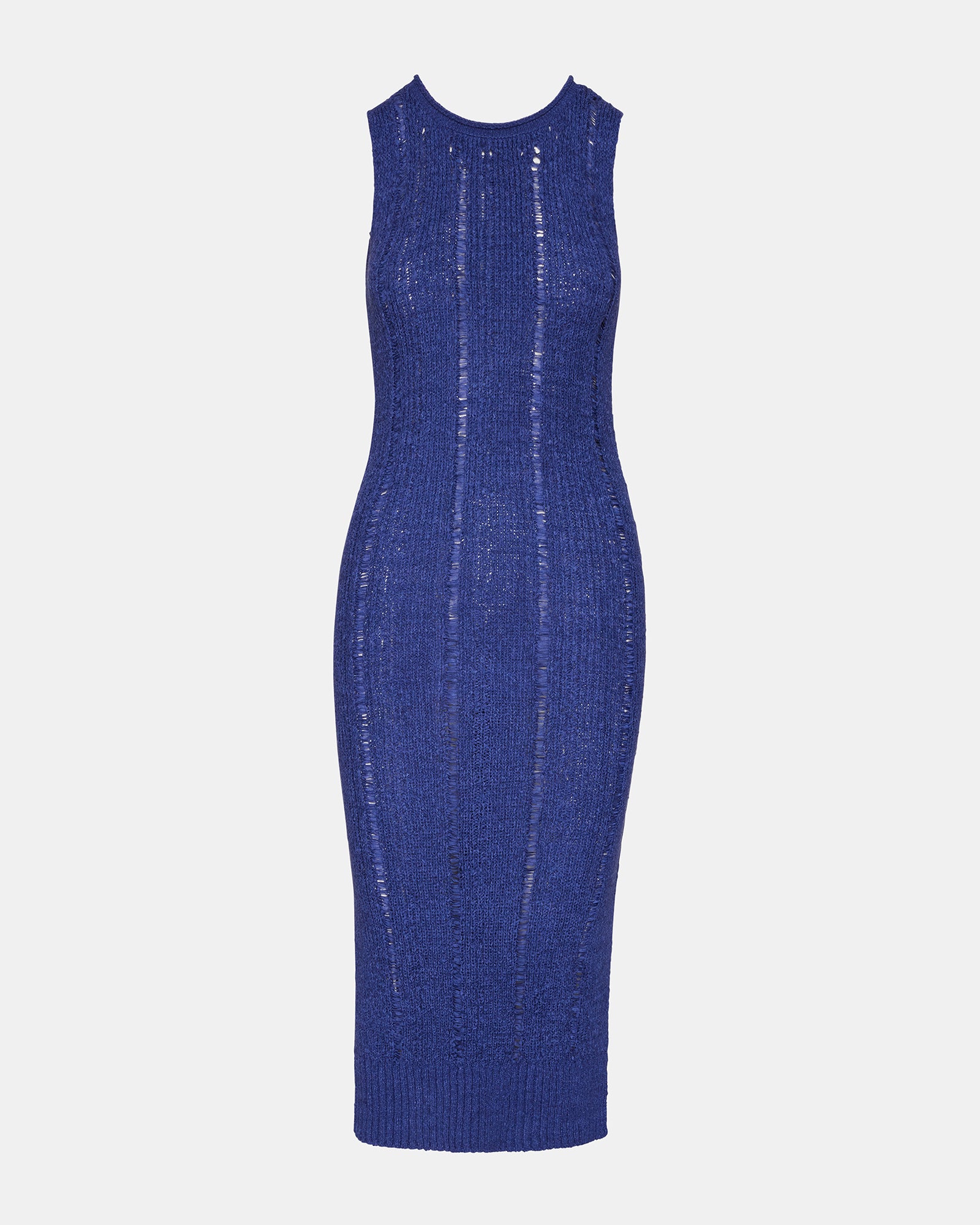 AMIRAH SWEATER DRESS BLUE - Image 5