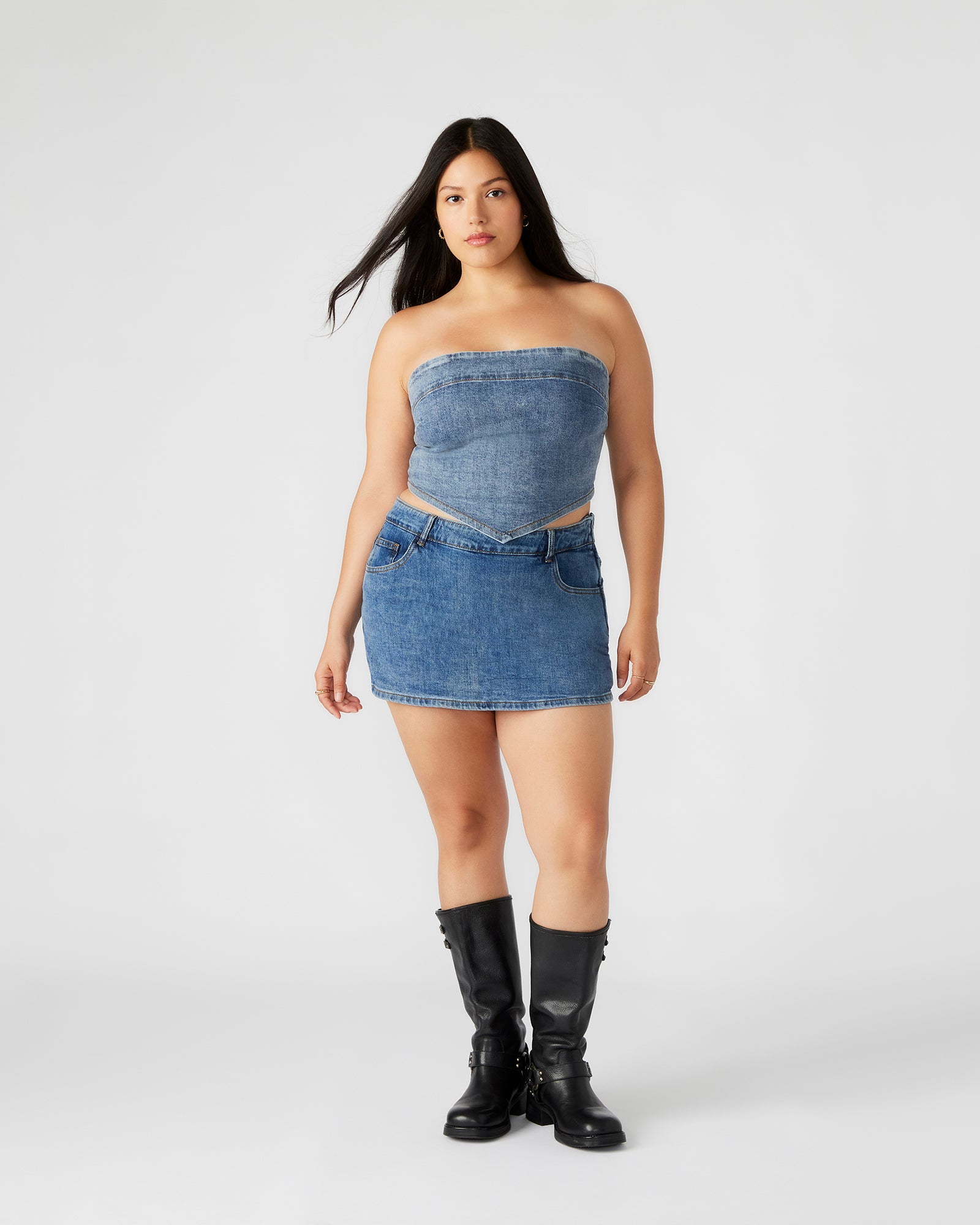 SURI DENIM TOP - Image 6