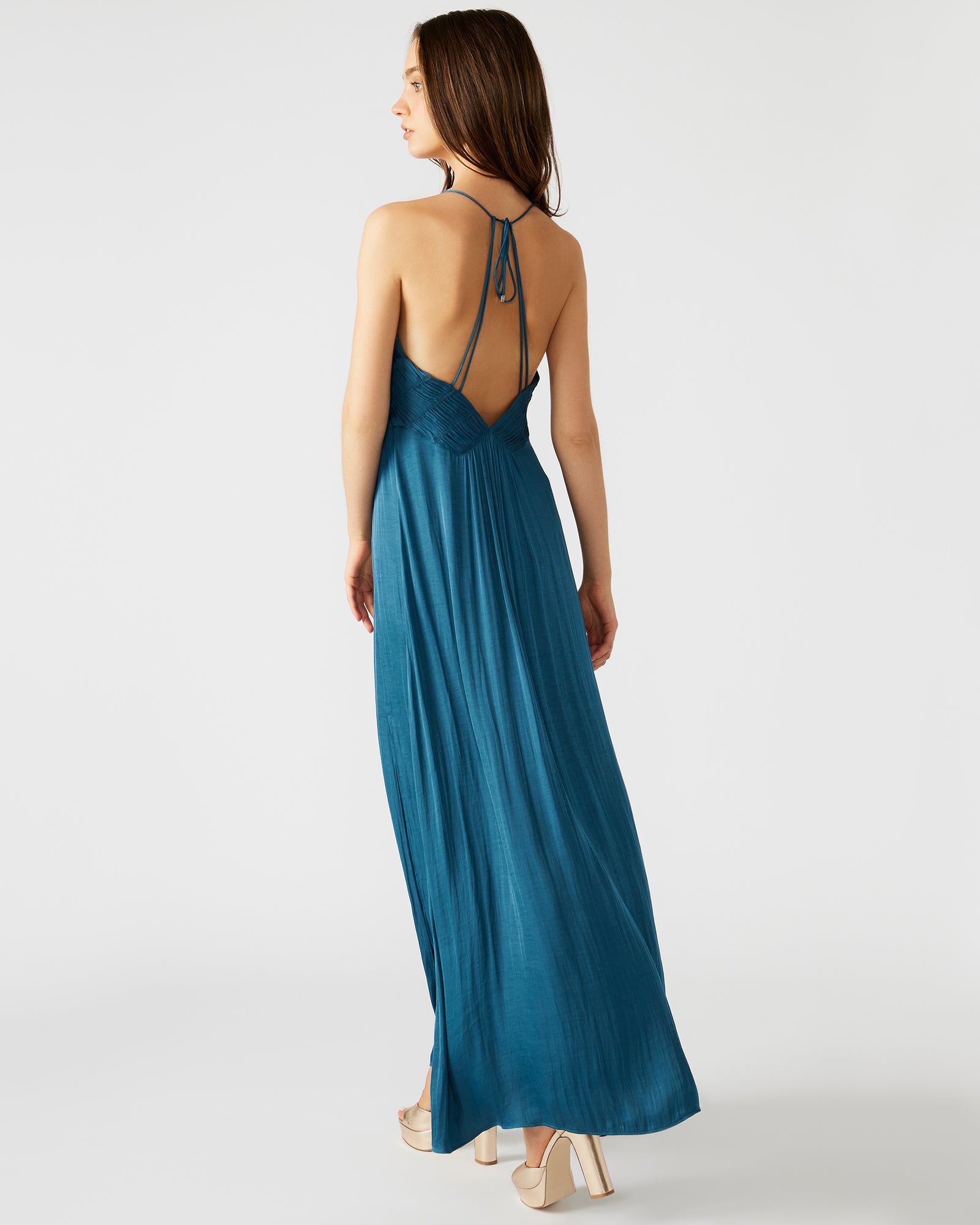 BRIANNA DRESS BLUE - Image 3