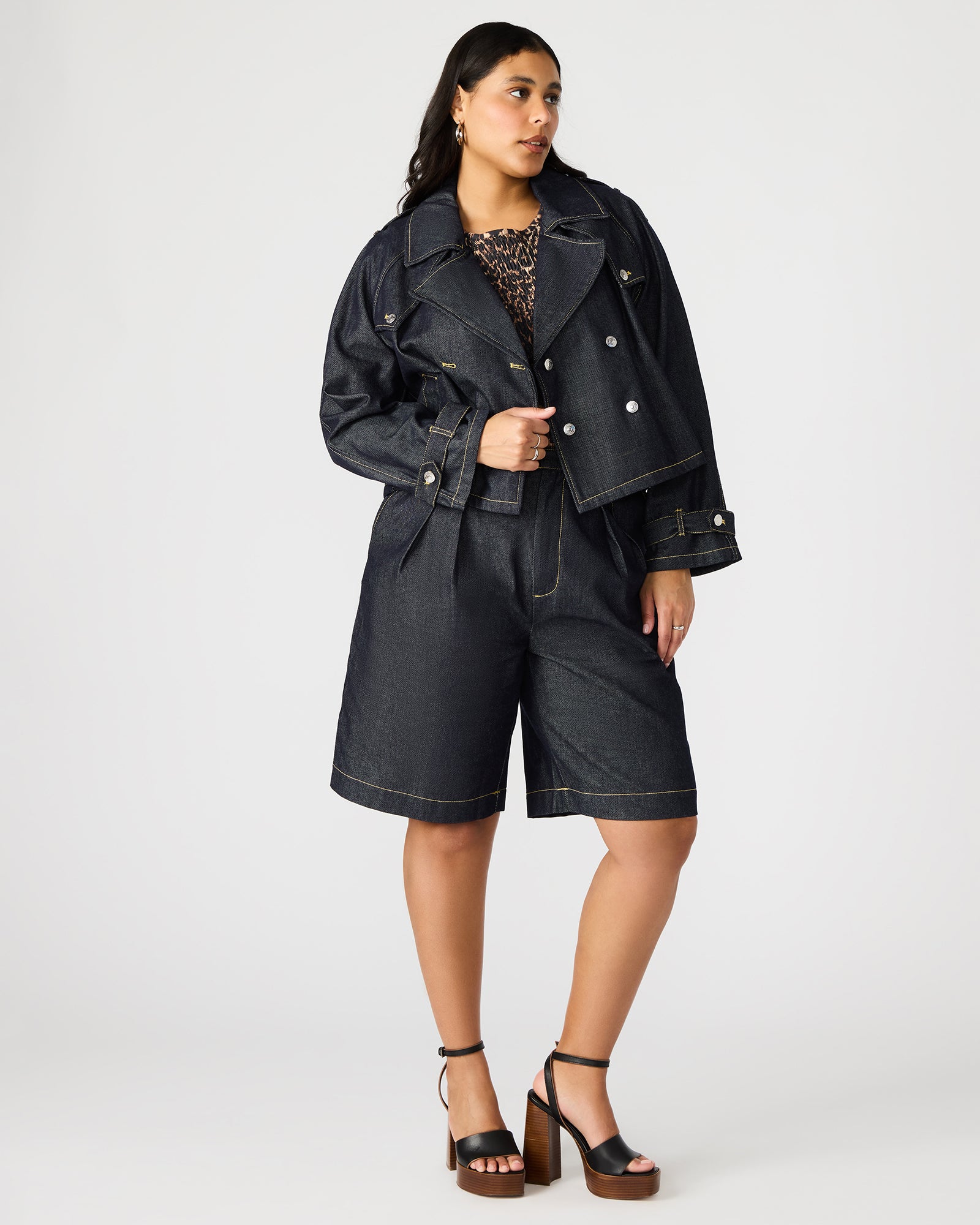 SIRUS DENIM JACKET INDIGO - Image 4