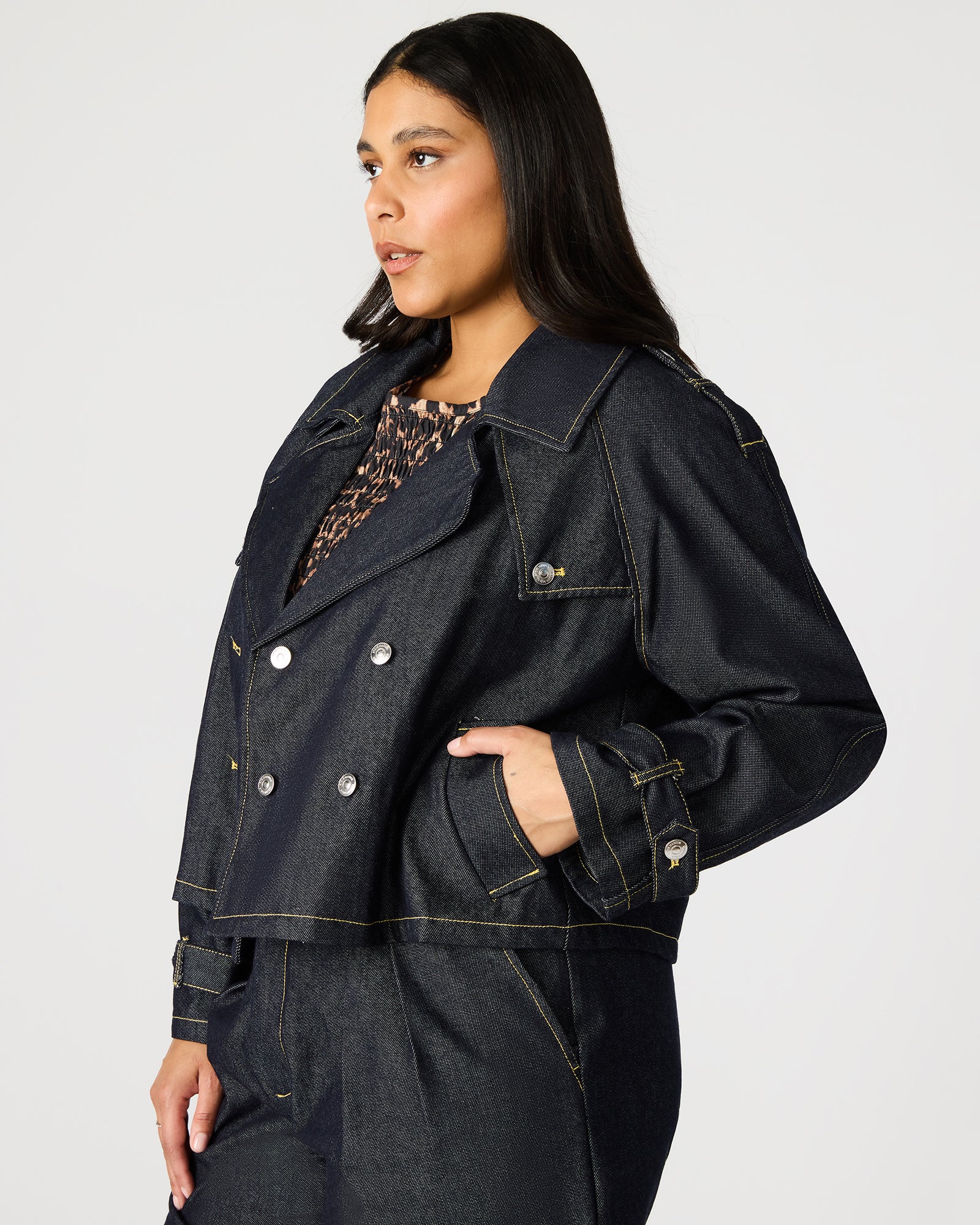 SIRUS DENIM JACKET INDIGO - Image 2