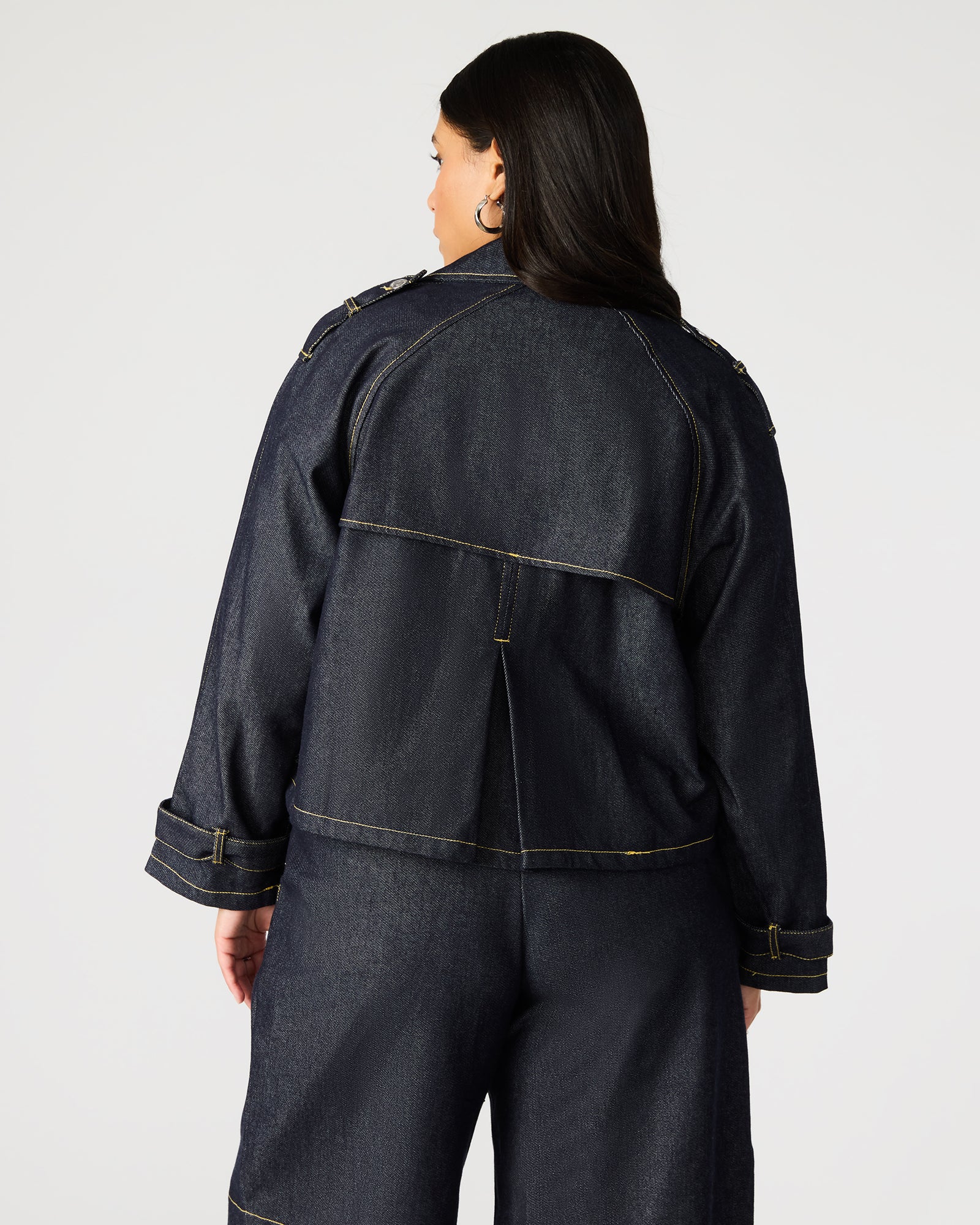 SIRUS DENIM JACKET INDIGO - Image 3