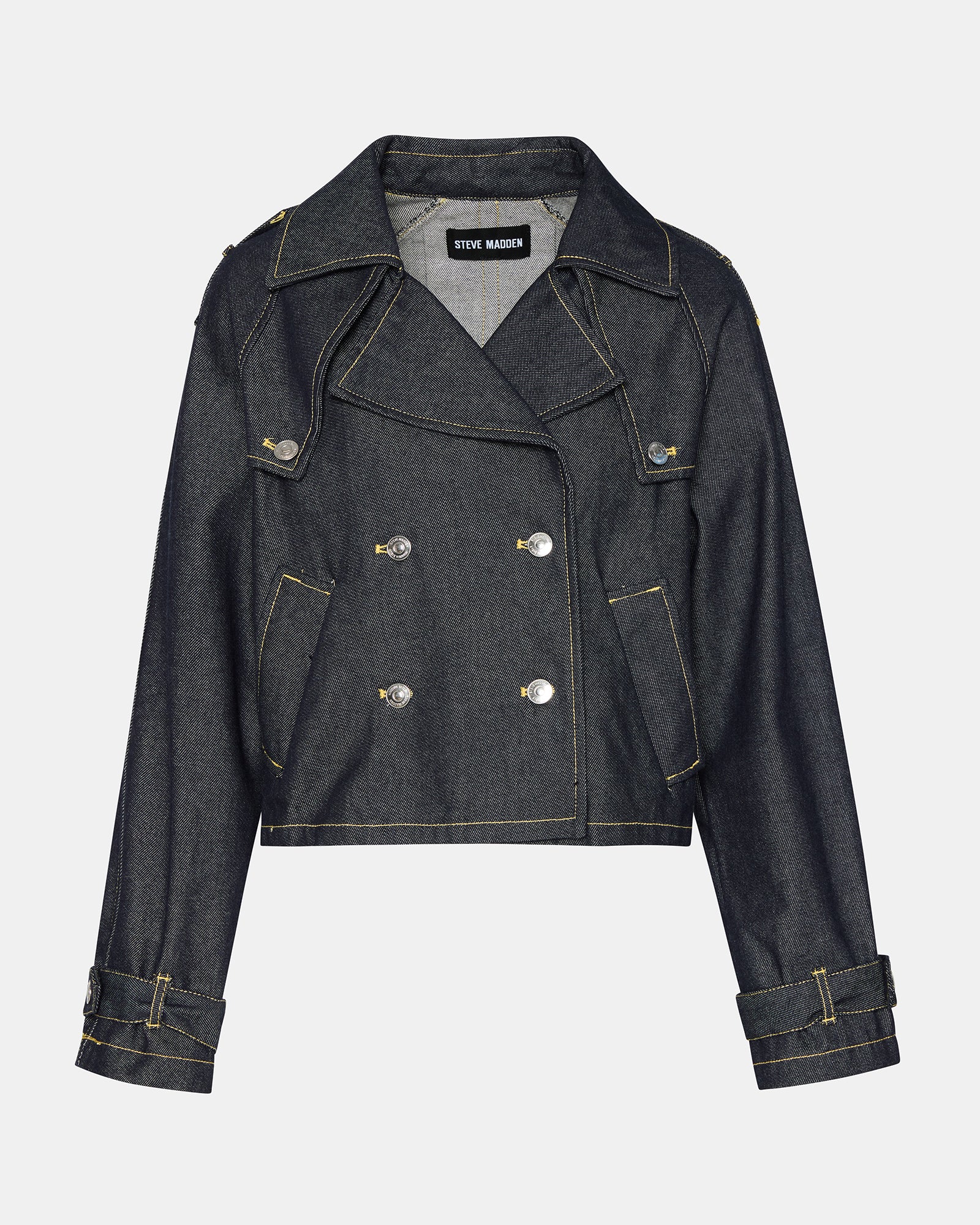 SIRUS DENIM JACKET INDIGO - Image 6