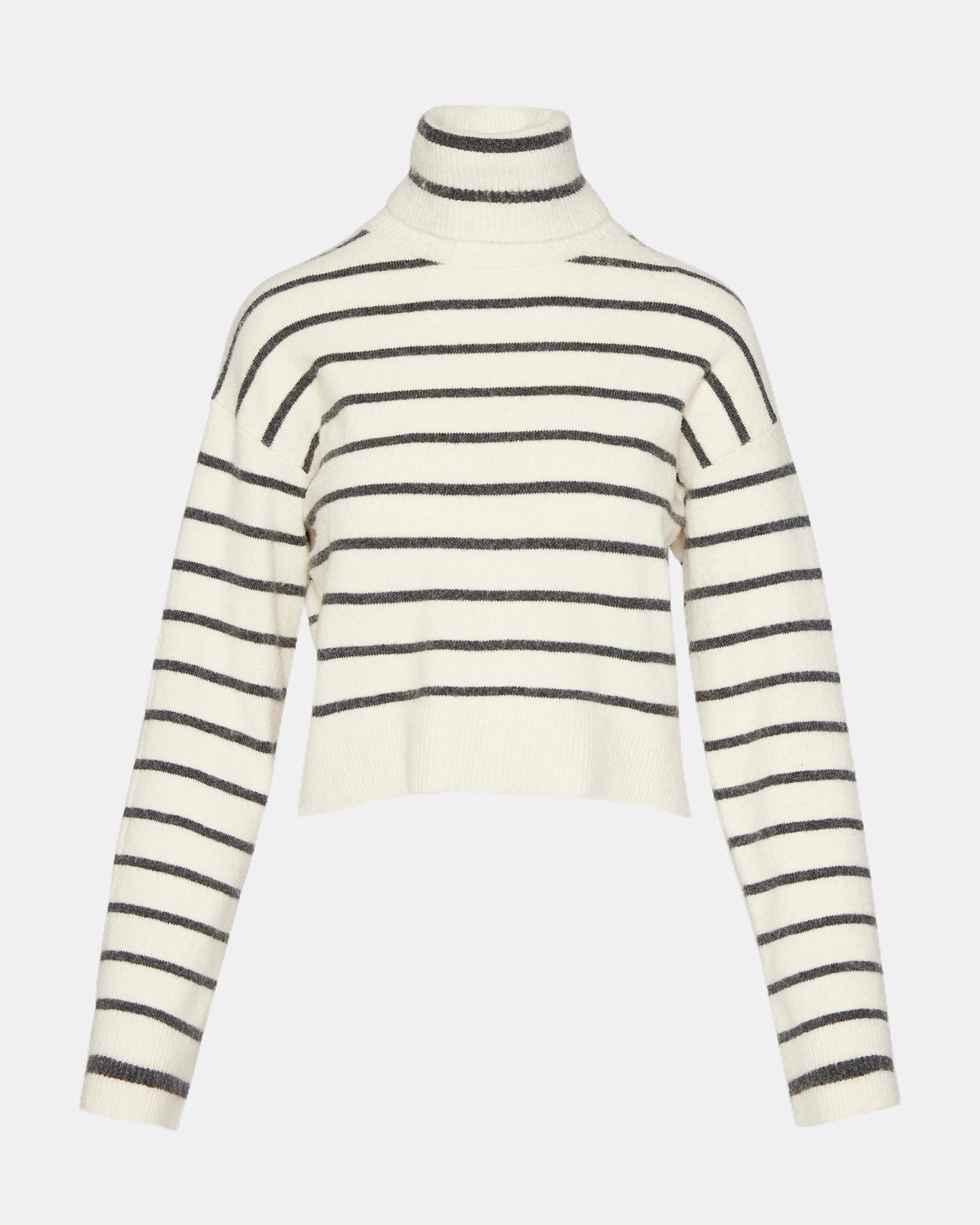 NARSHA SWEATER WHITE/BLACK - Image 6