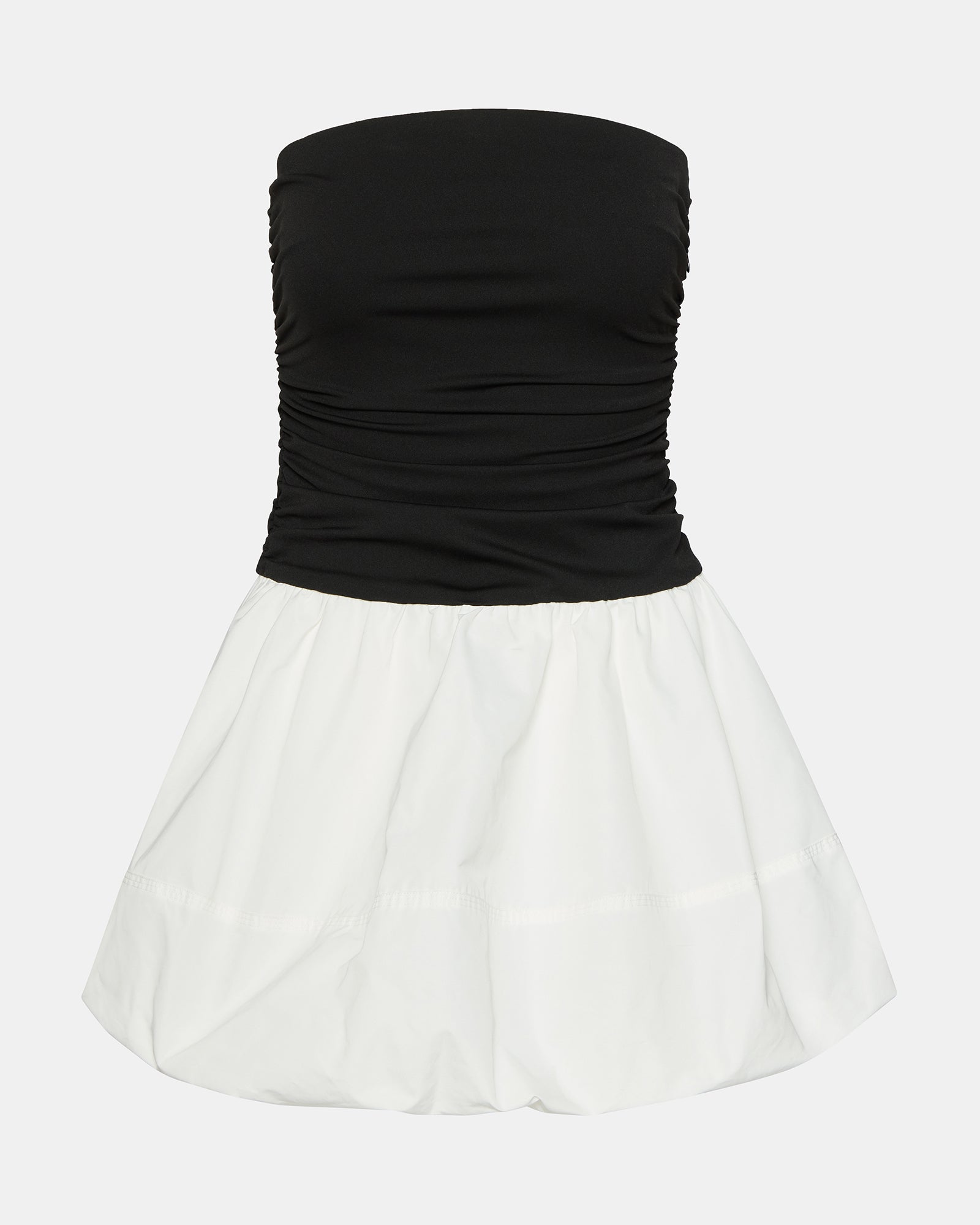 AMARI DRESS BLACK/WHITE - Image 6