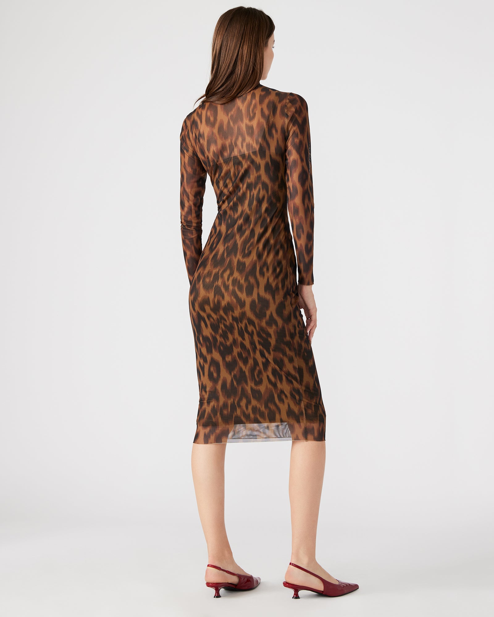 VIVIENNE DRESS LEOPARD - Image 4