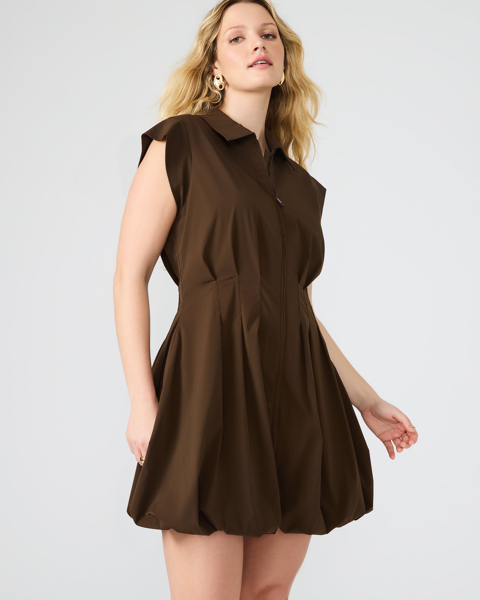 DYANNE DRESS DARK ESPRESSO - Image 5