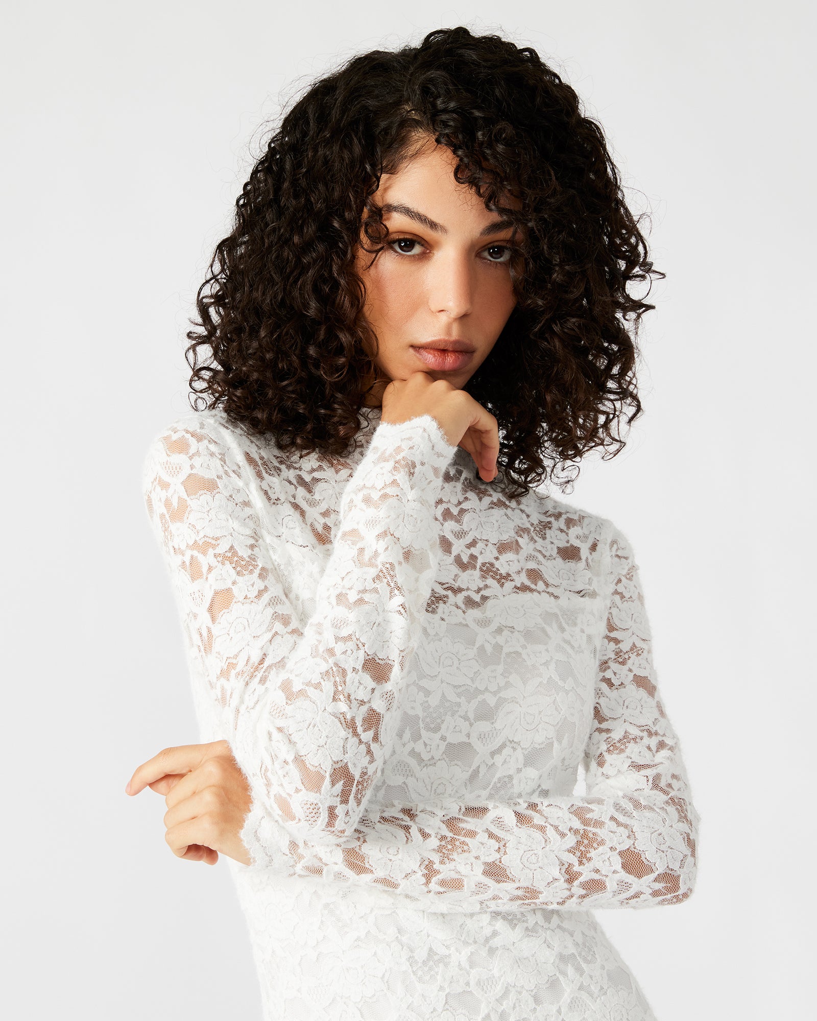 VIVIENNE LACE DRESS IVORY - Image 3