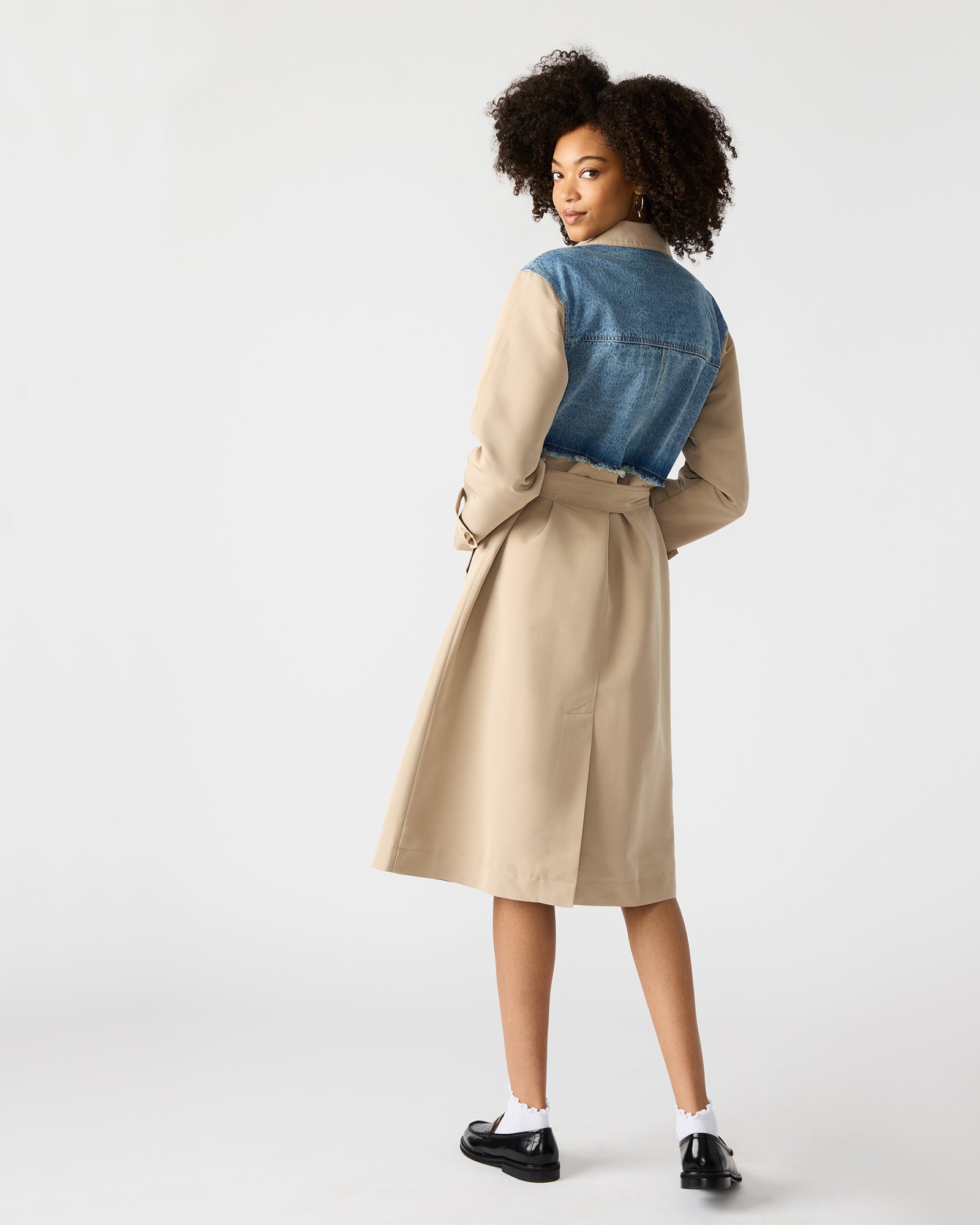 SORAYA COAT DENIM MULTI - Image 4