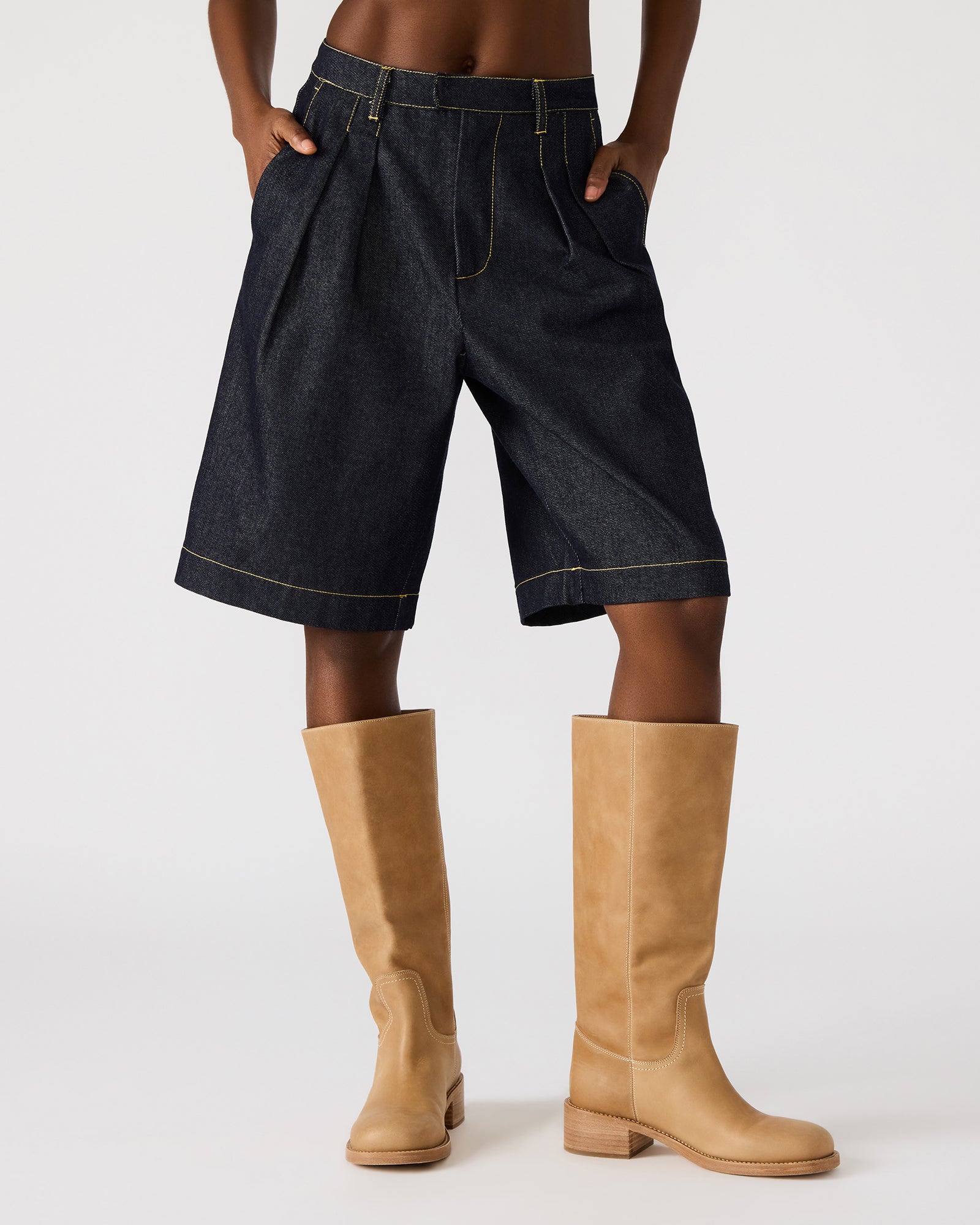 IVANA DENIM SHORTS - Image 3