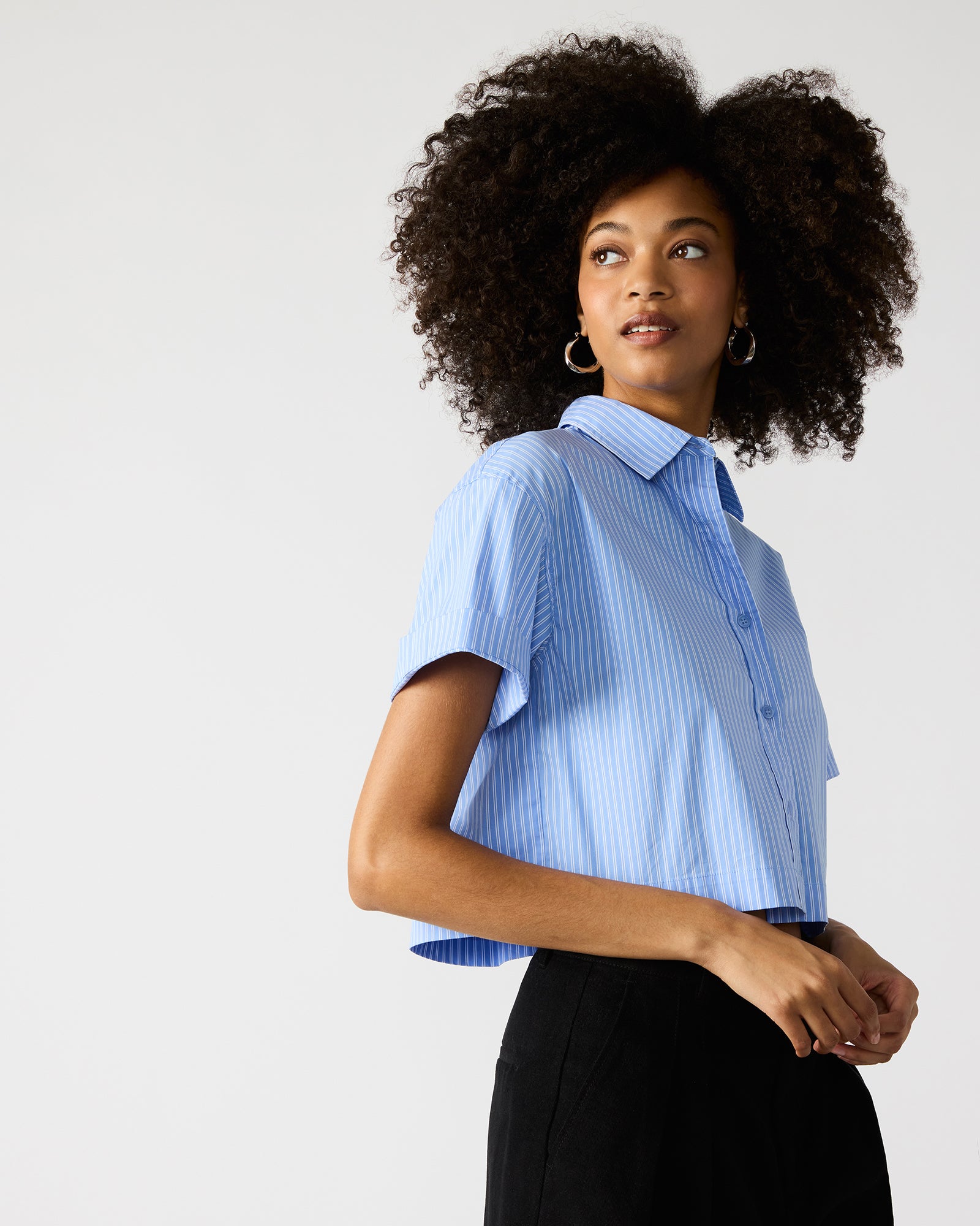 TULA TOP BLUE/WHITE - Image 3