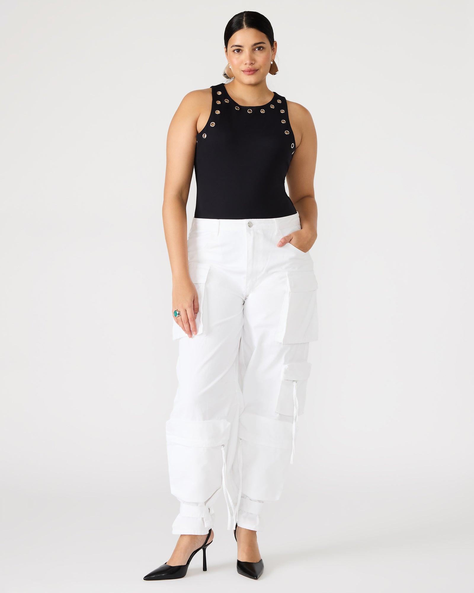 NICO GROMMET BODYSUIT BLACK - Image 6