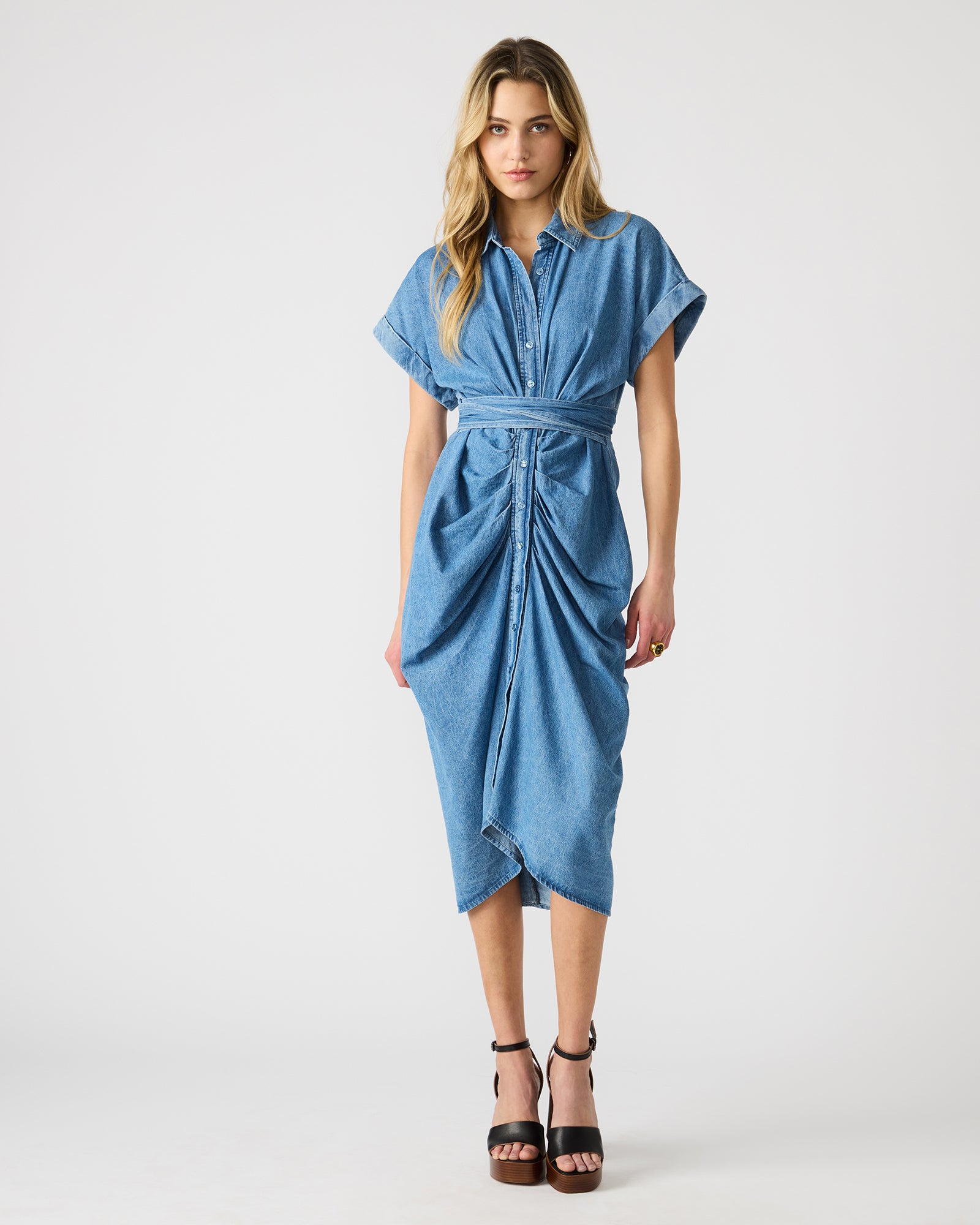 TORI DENIM DRESS - Image 2