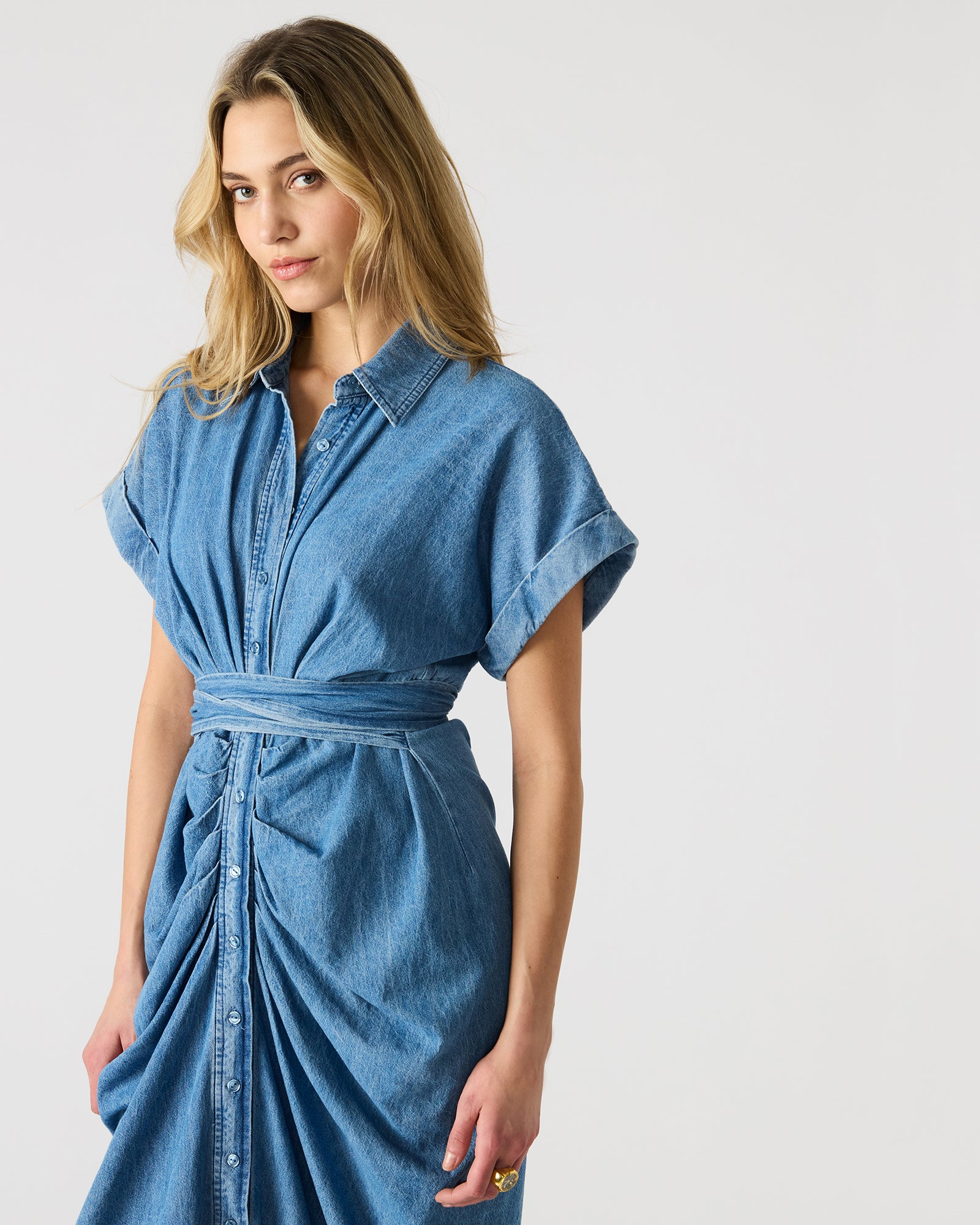 TORI DENIM DRESS - Image 3
