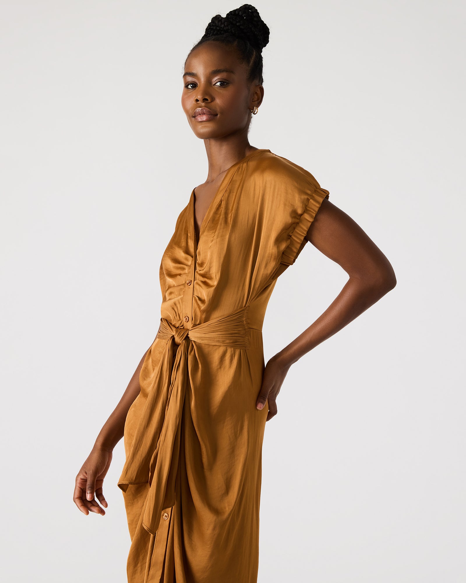 BRUNO DRESS CARAMEL - Image 5