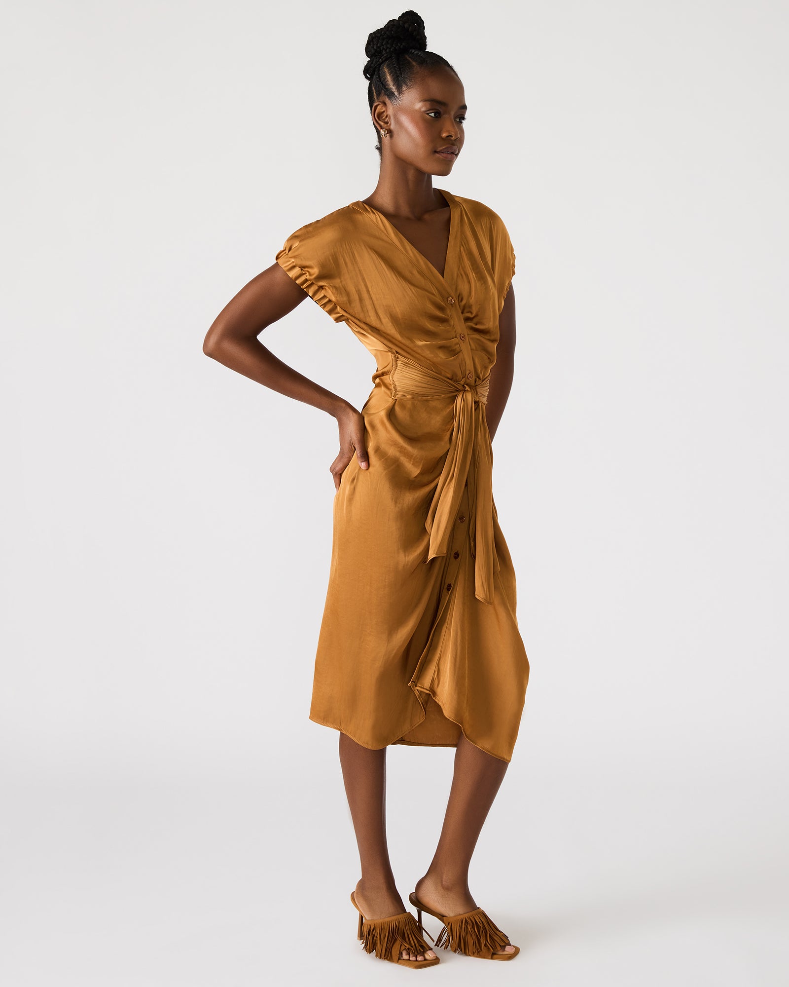 BRUNO DRESS CARAMEL - Image 3