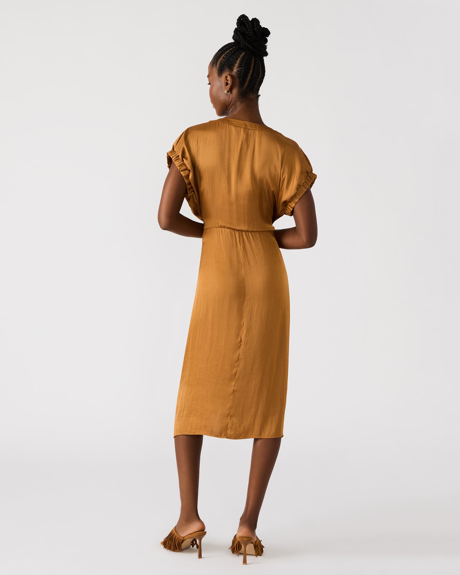 BRUNO DRESS CARAMEL - Image 4