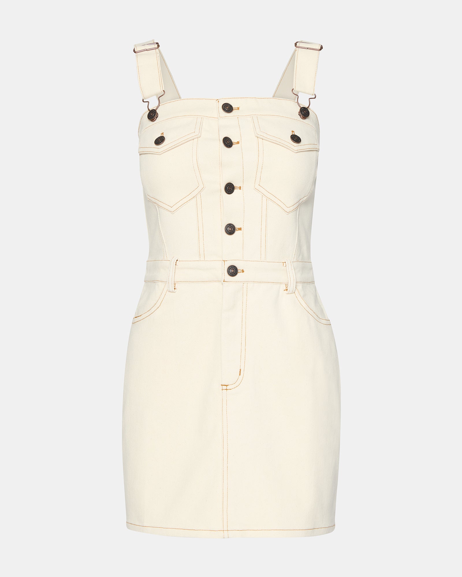 LAKE DENIM DRESS CREAM - Image 6