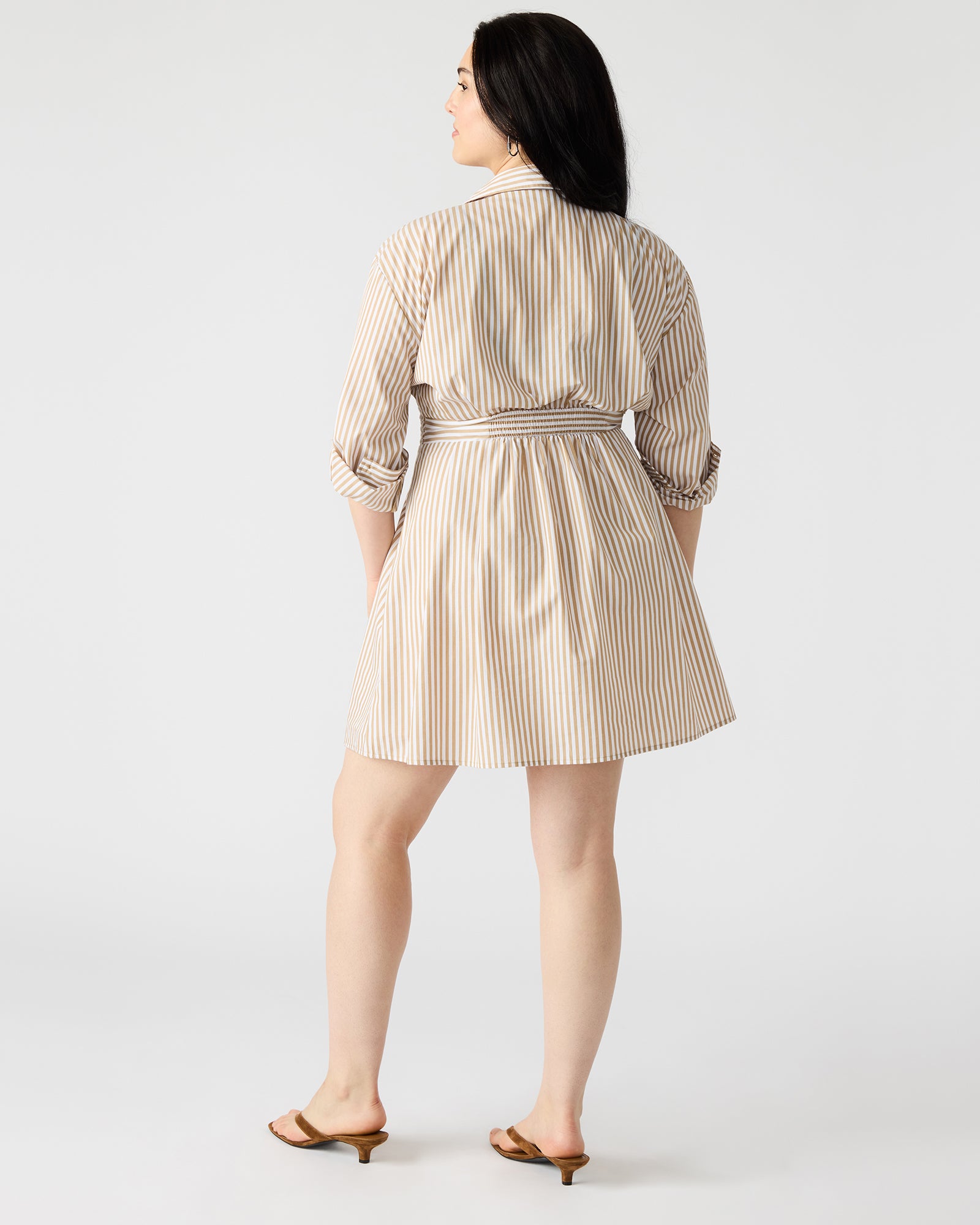 ARIA DRESS TAUPE - Image 3