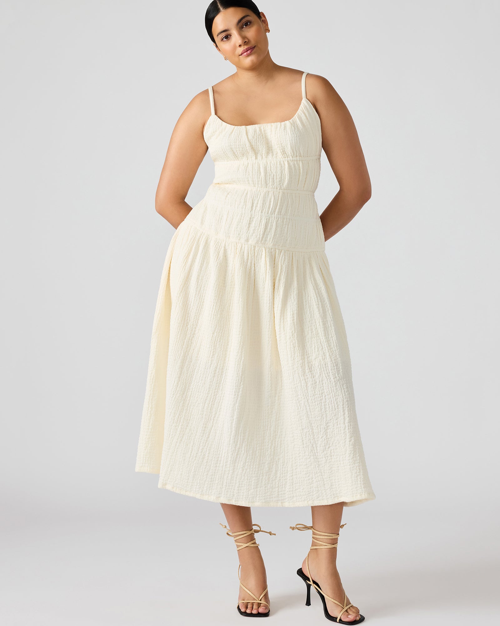 TOBY DRESS IVORY - Image 2