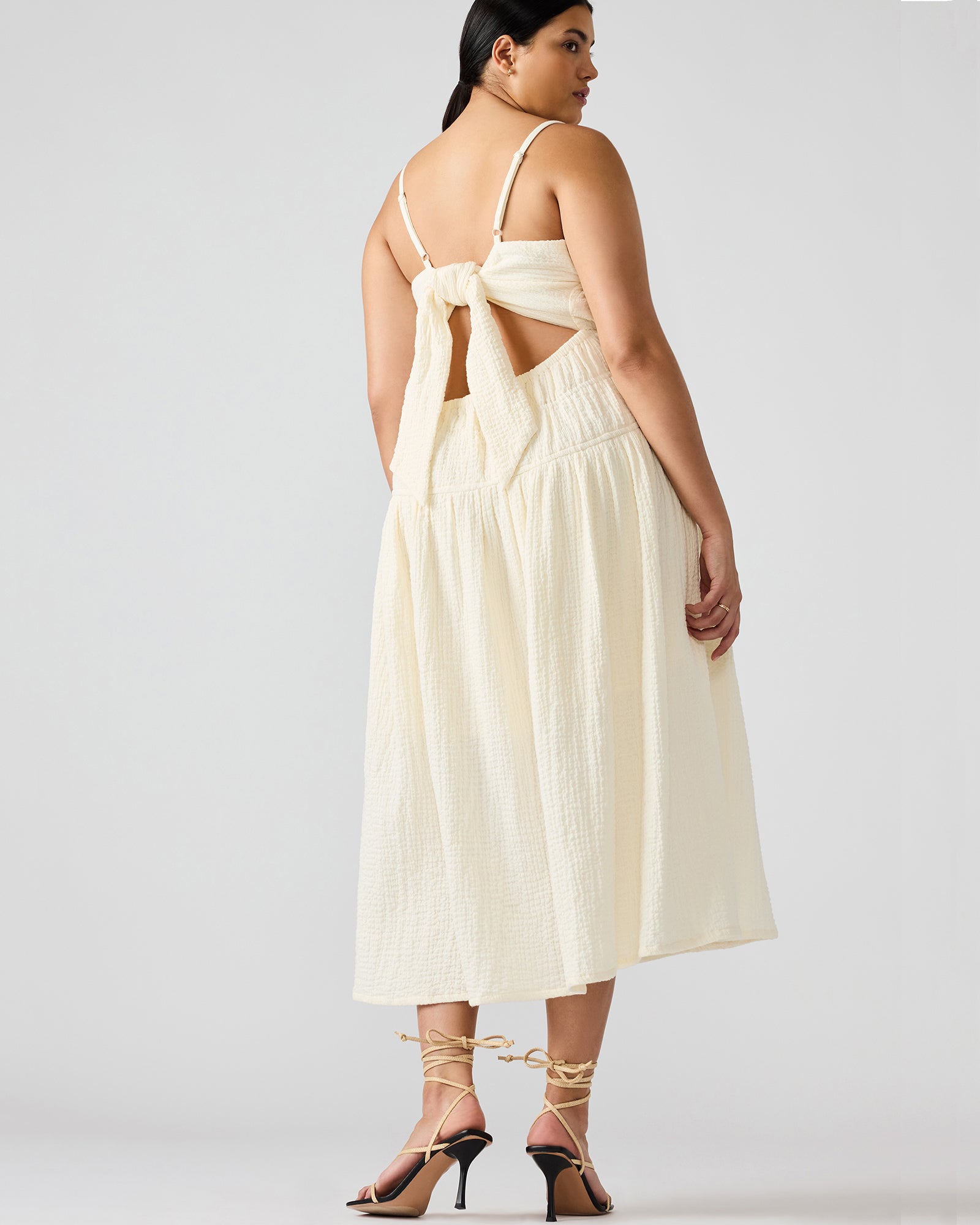 TOBY DRESS IVORY - Image 4