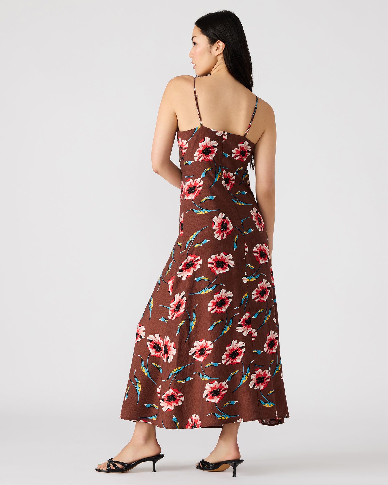MONROE DRESS BROWN - Image 4